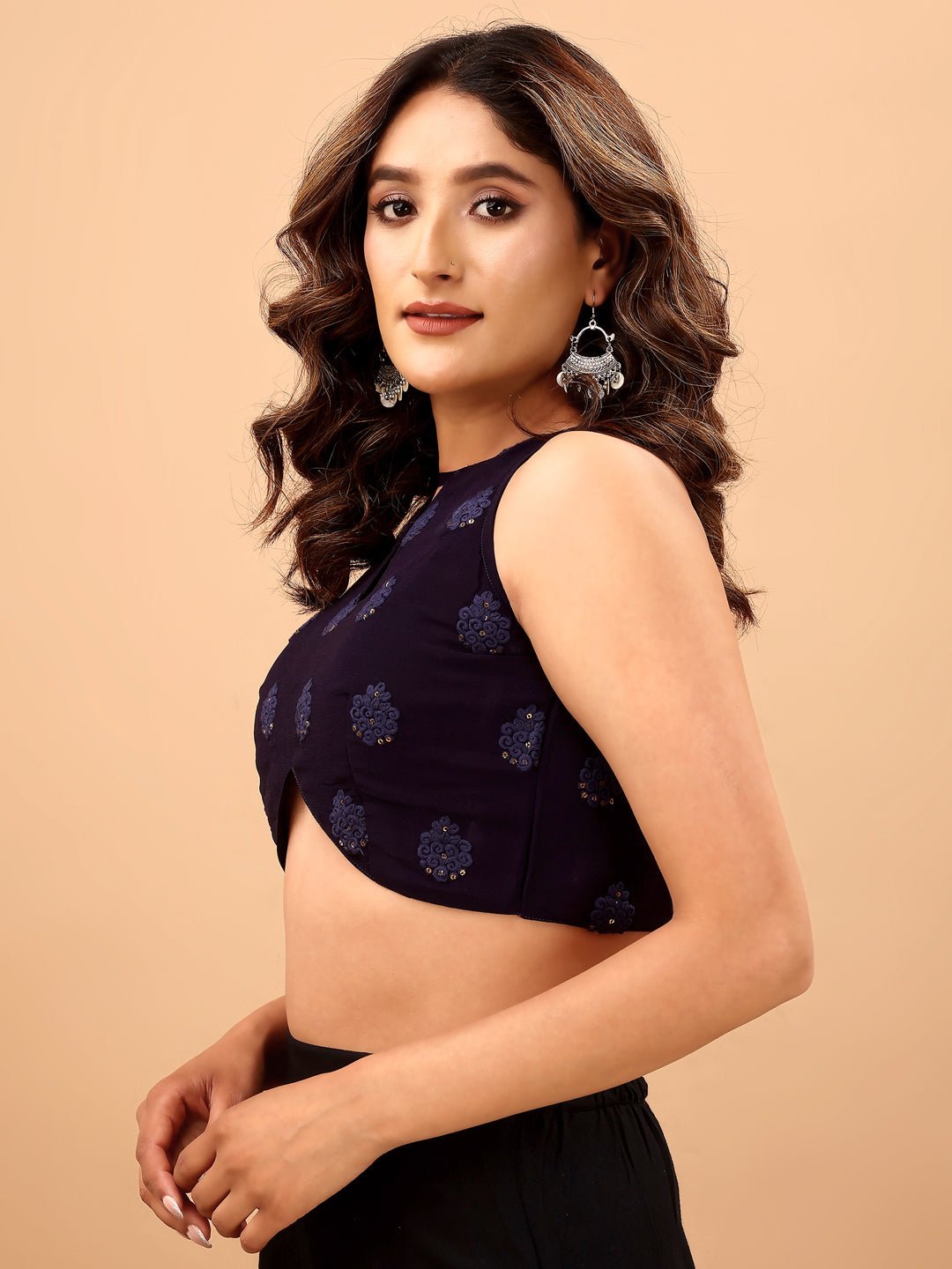 Divine blue Enigma blouse