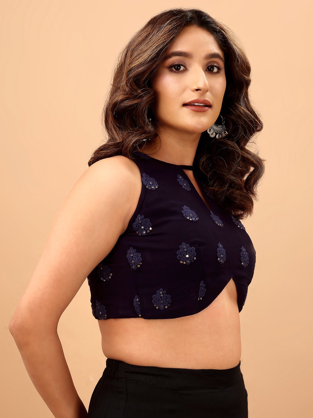 Divine blue Enigma blouse