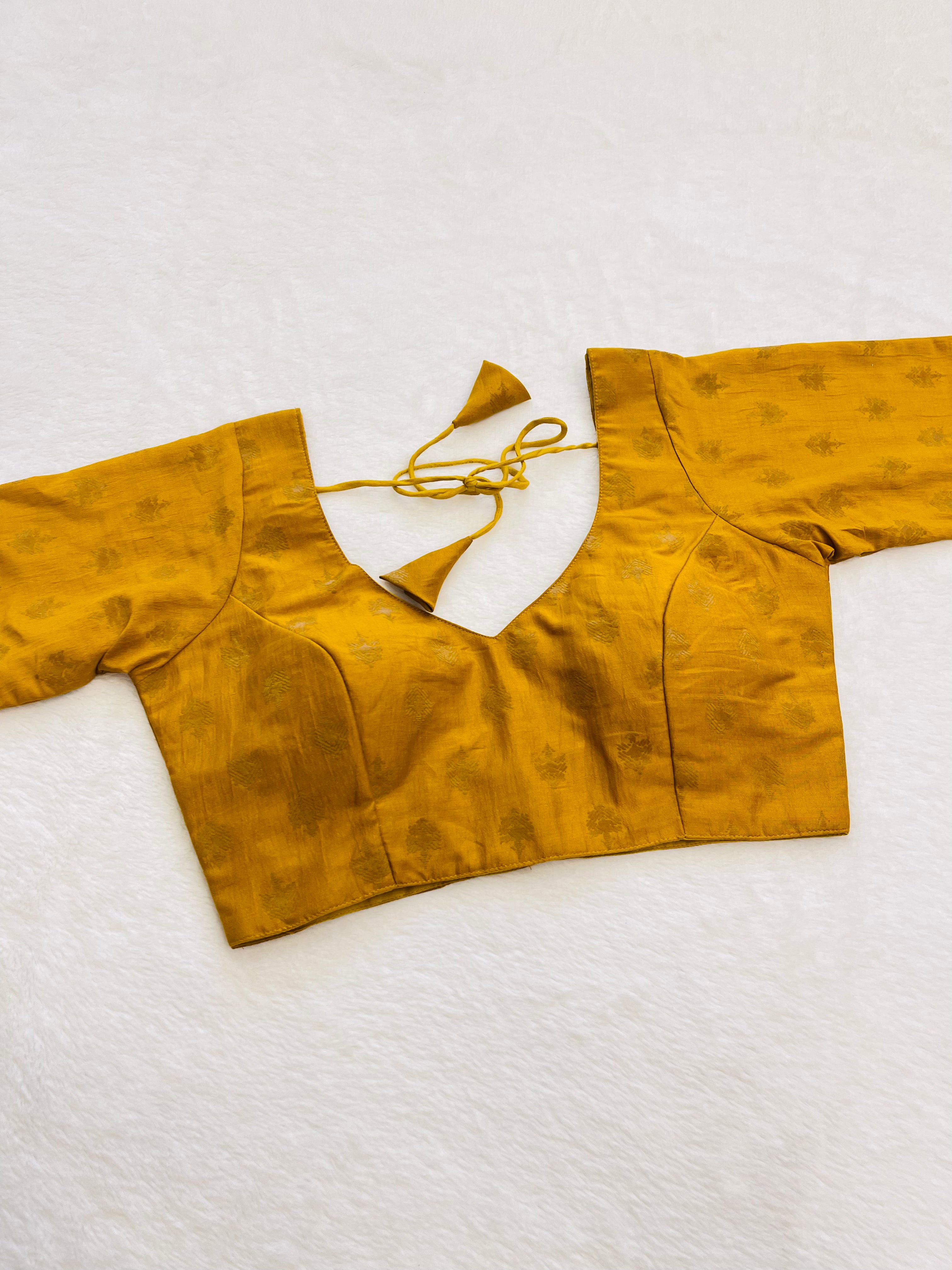 Gazal Rust Orange blouse