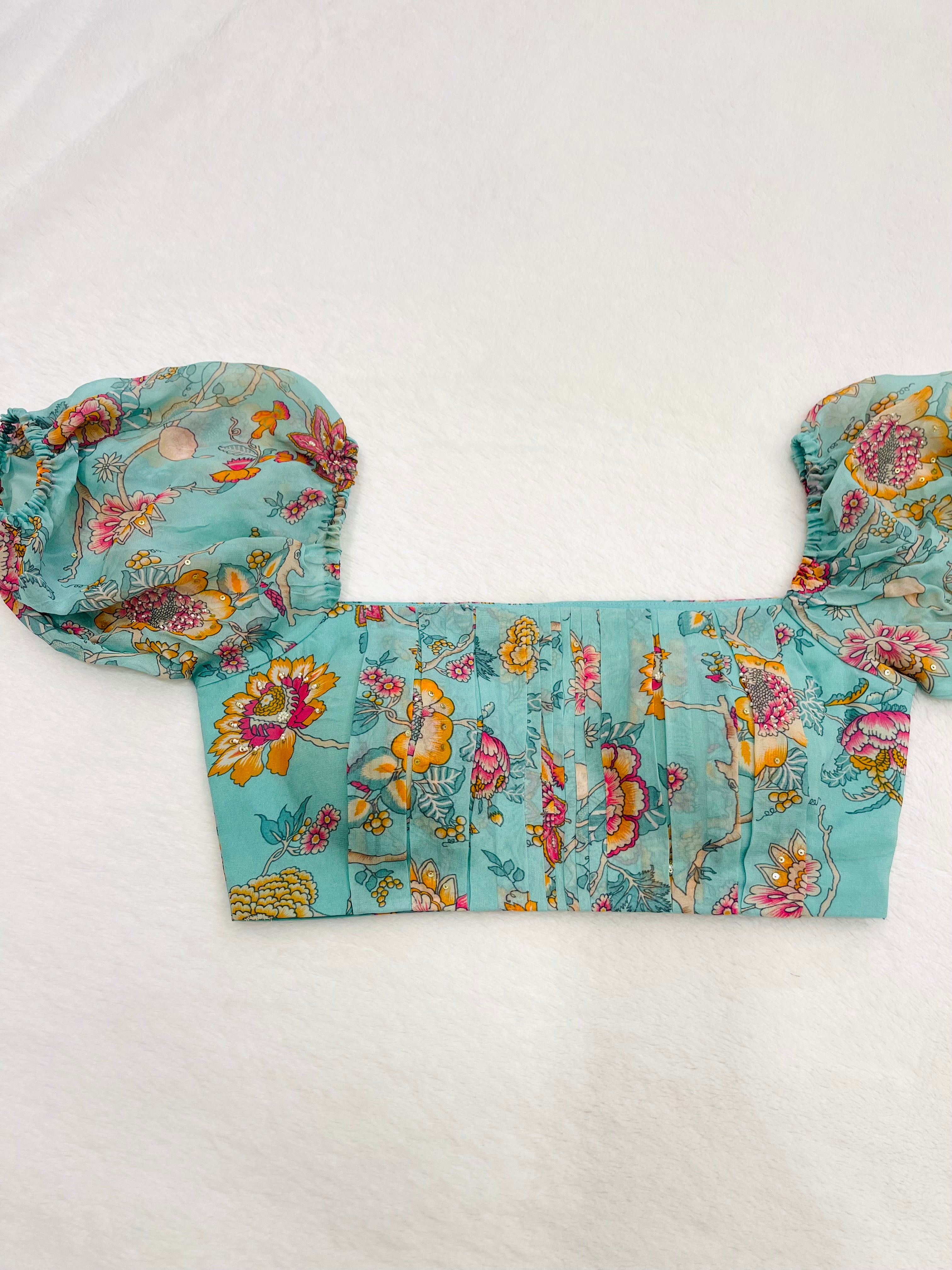 Saundh Blooming Skies Blouse