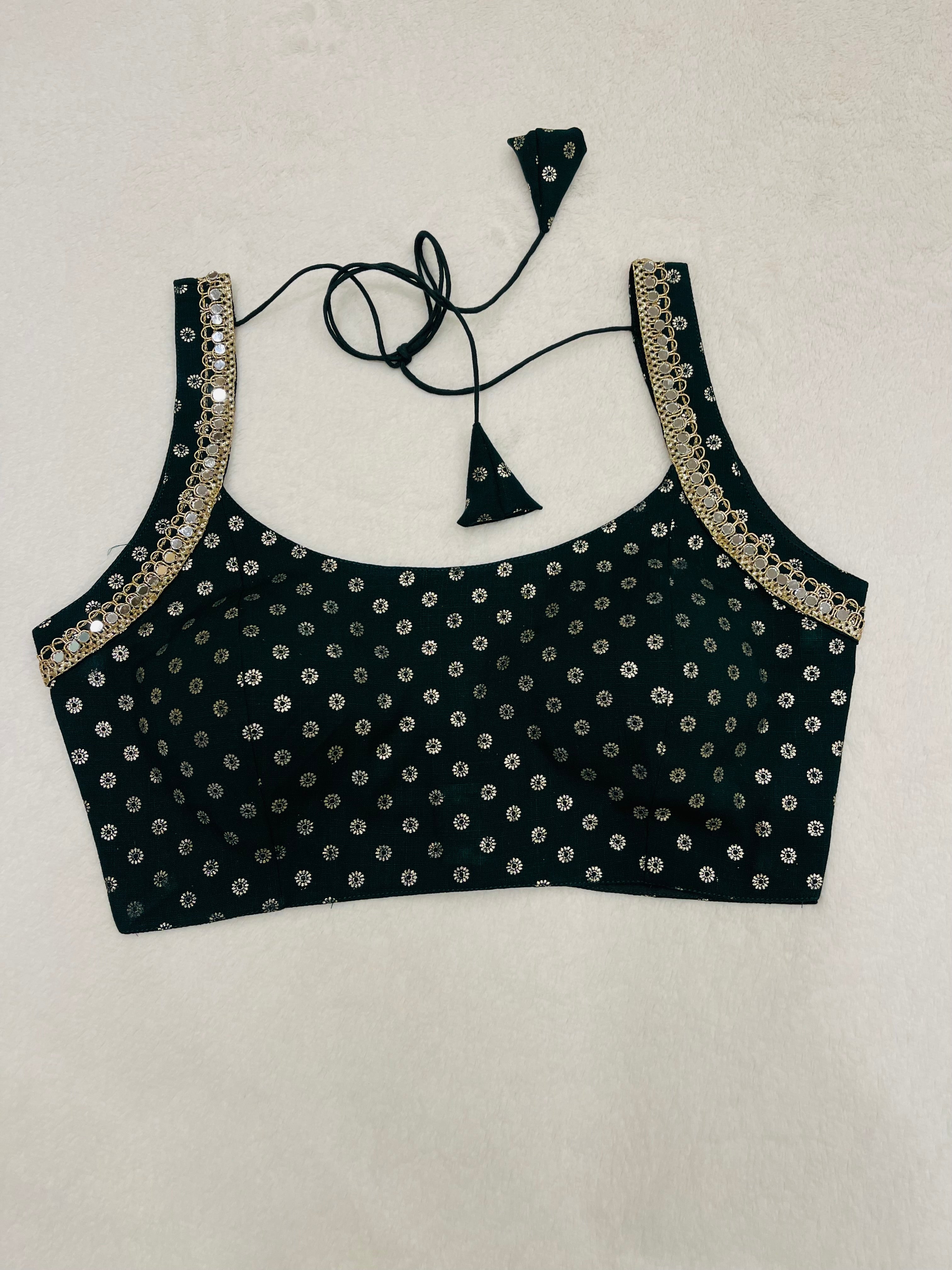 Shimmering Green blouse