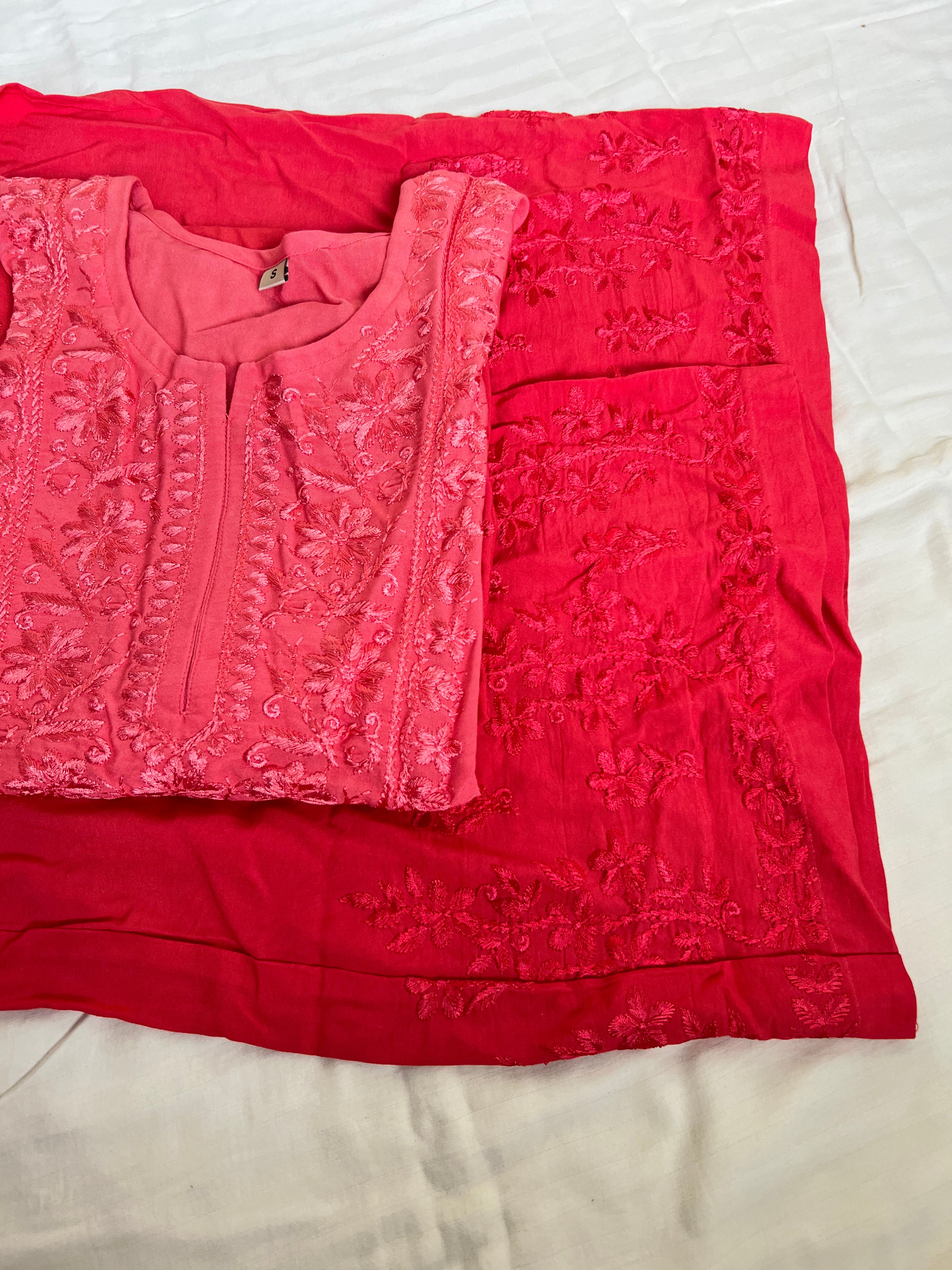 Anaya Rose Pink Kurta Pant Set