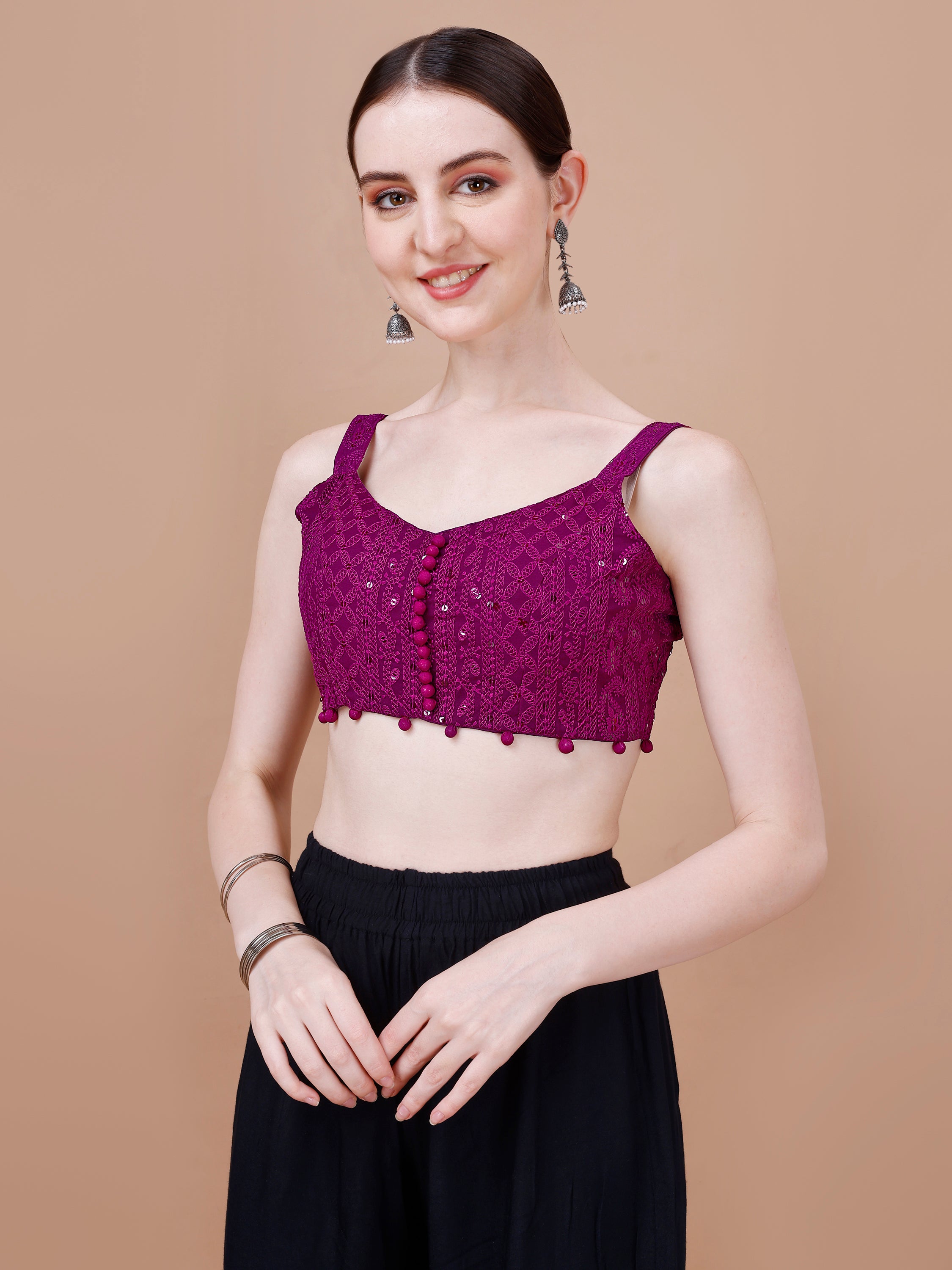 Lakhnavi Potli Blouse
