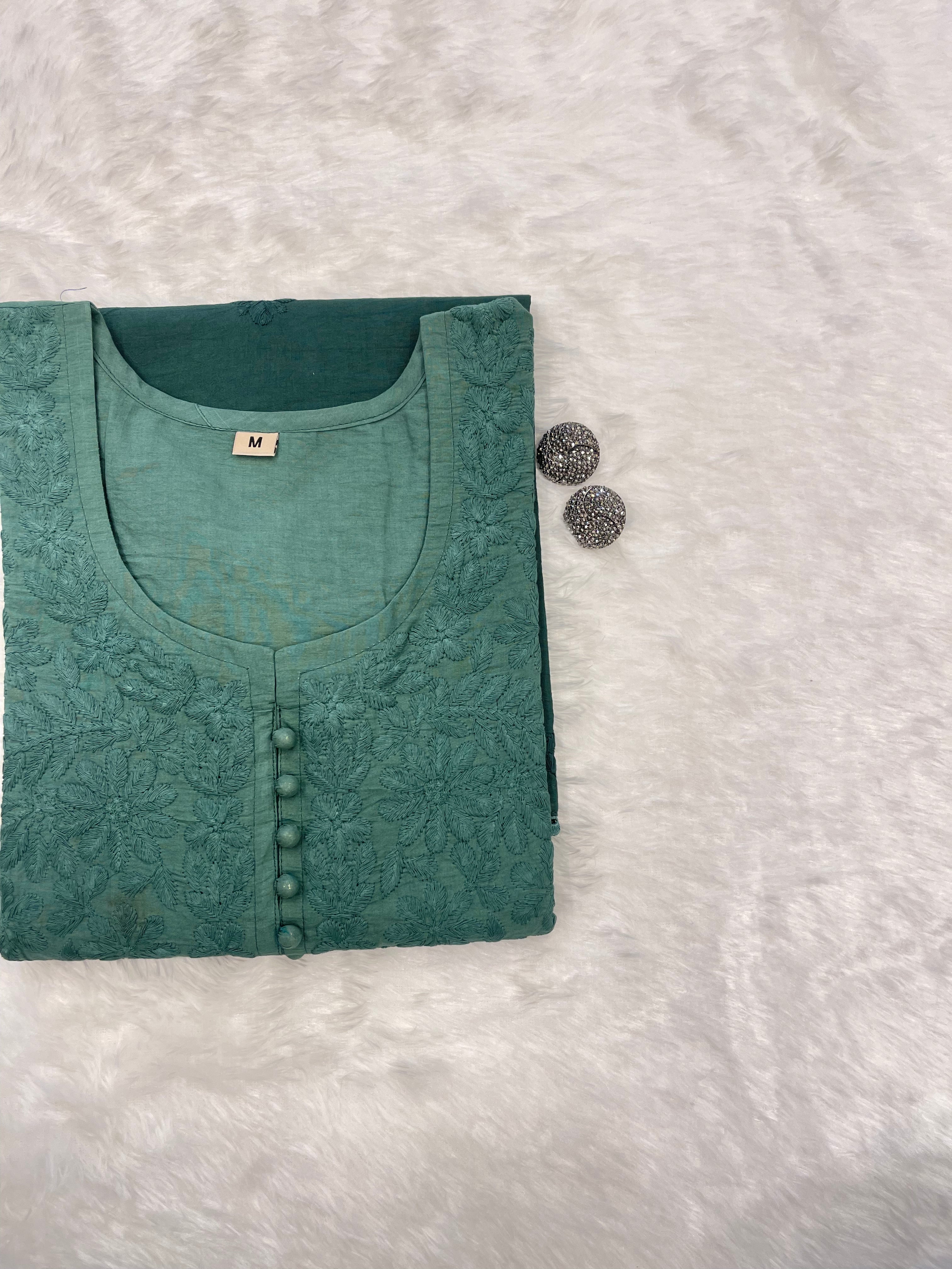 Rosie Sage Green short kurta