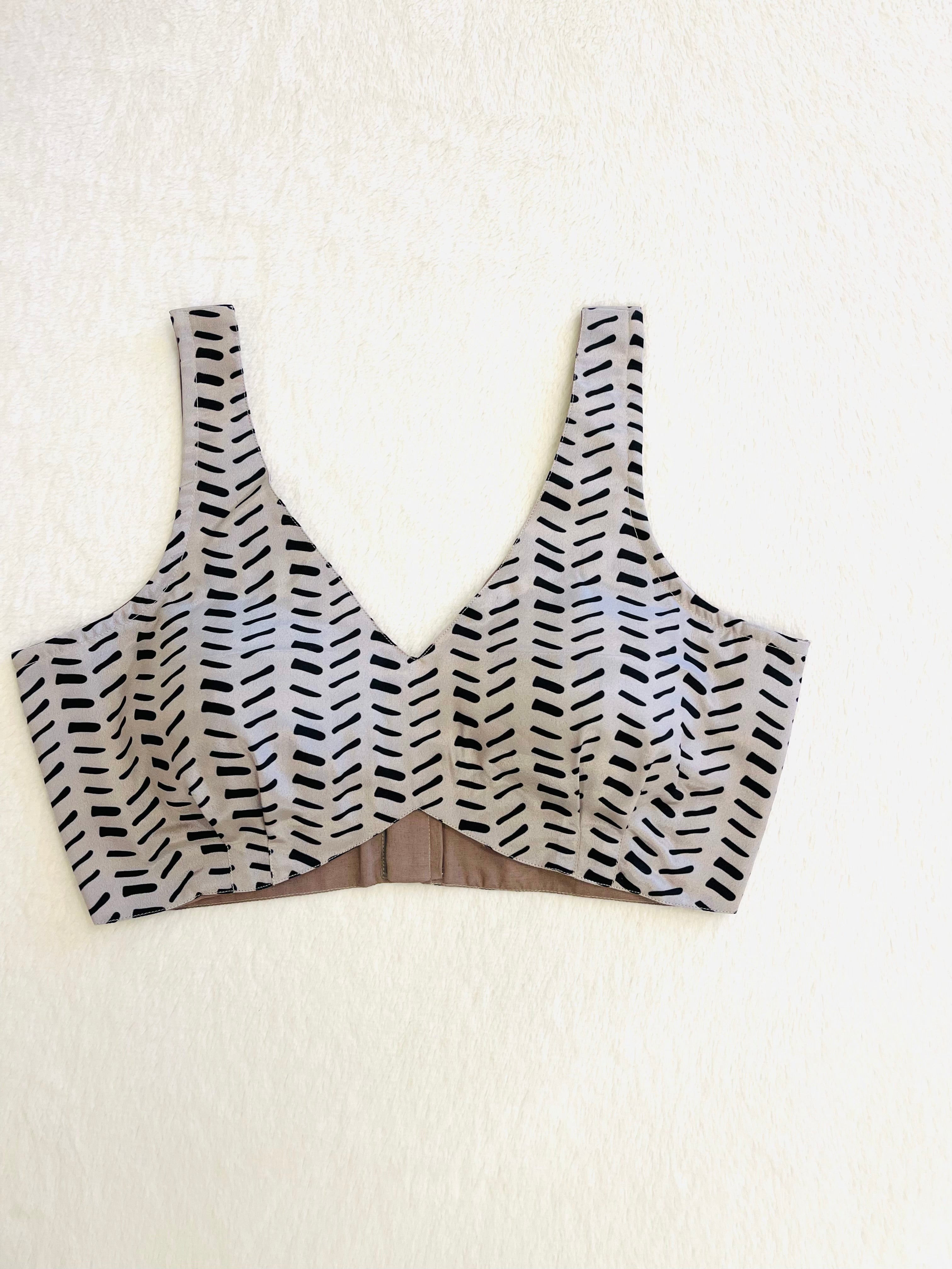 Kashish silver grey blouse