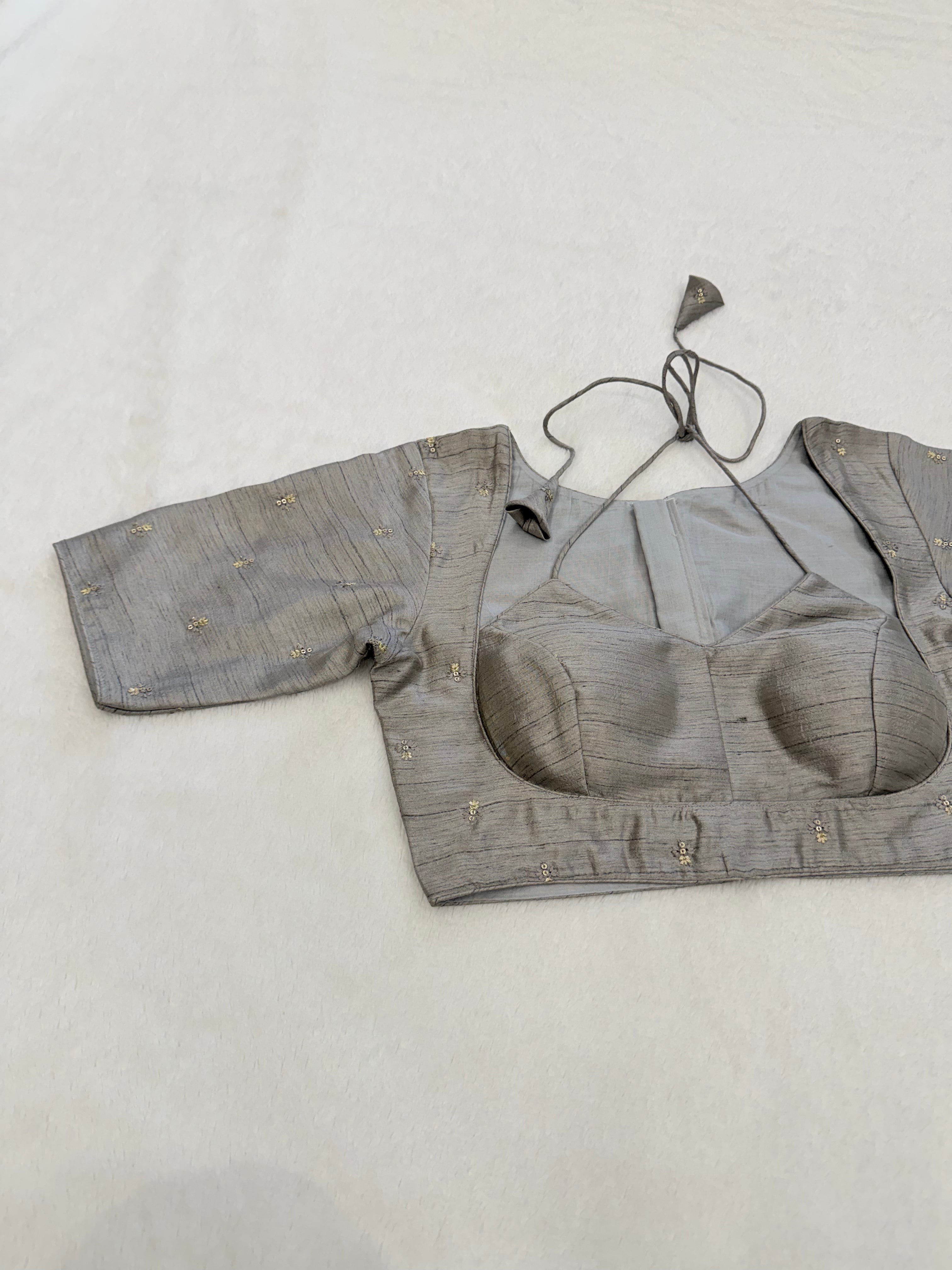 Suragini Grey Colour blouse