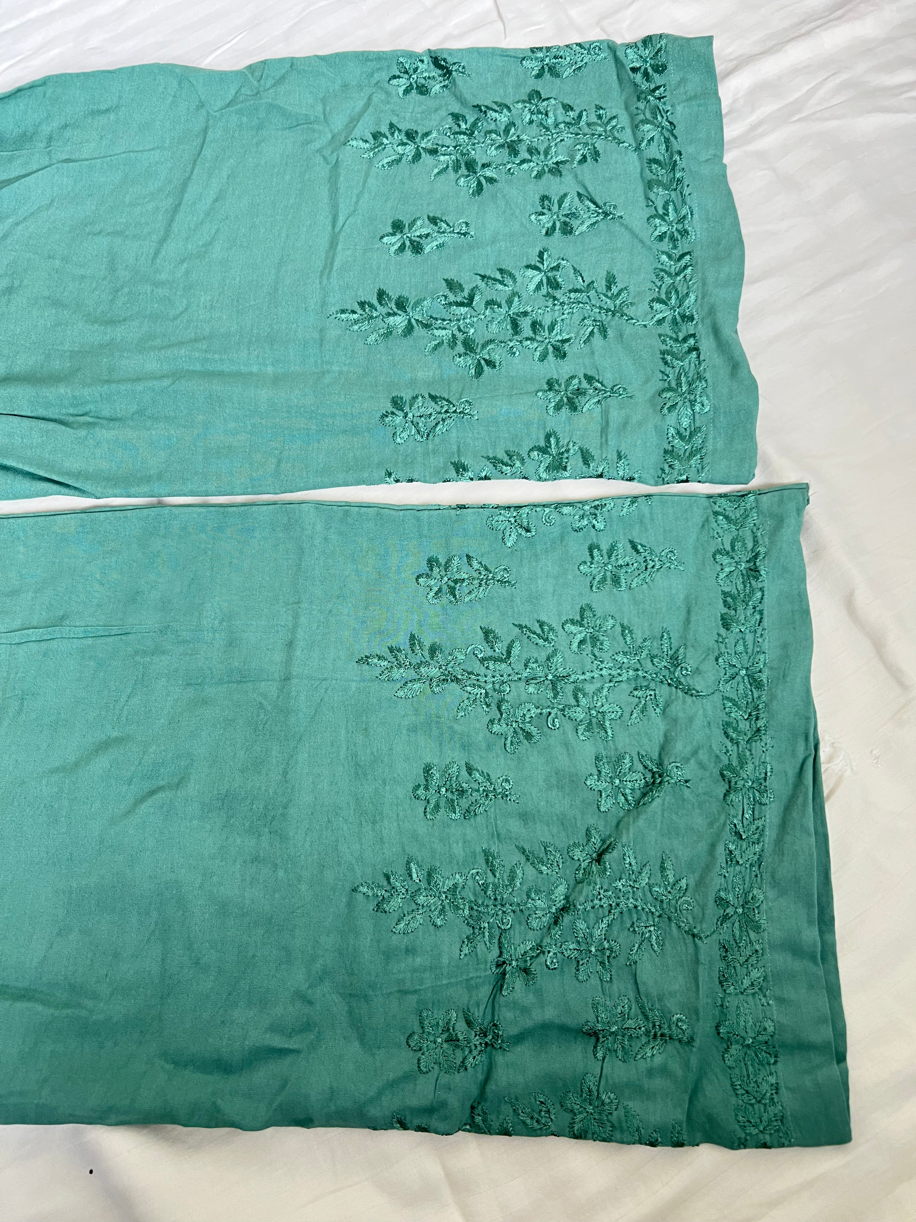 Anaya Ice Blue Kurta Pant Set