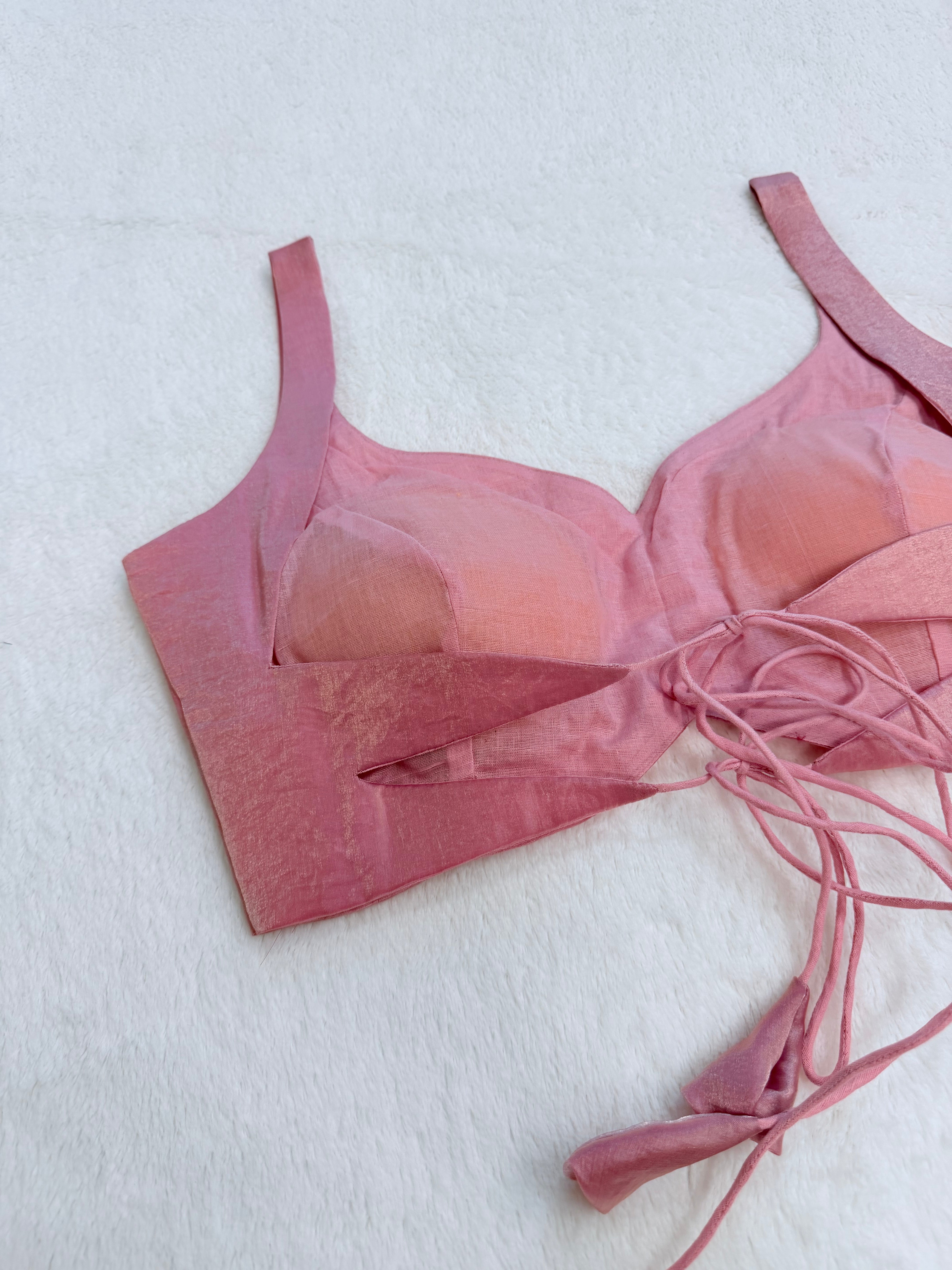 Sunehari Baby Pink Blouse