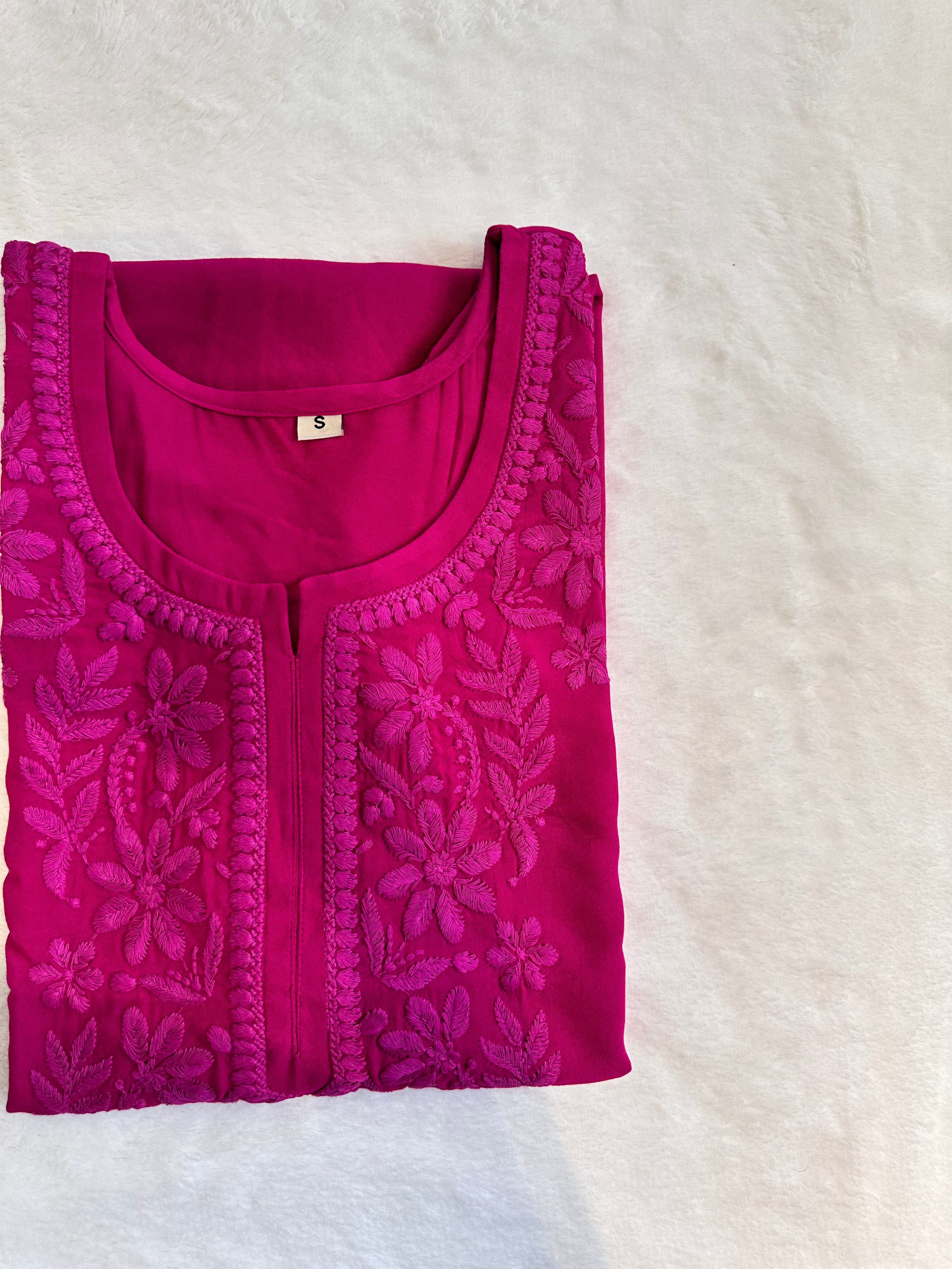 Karishma Purple Short Kurti