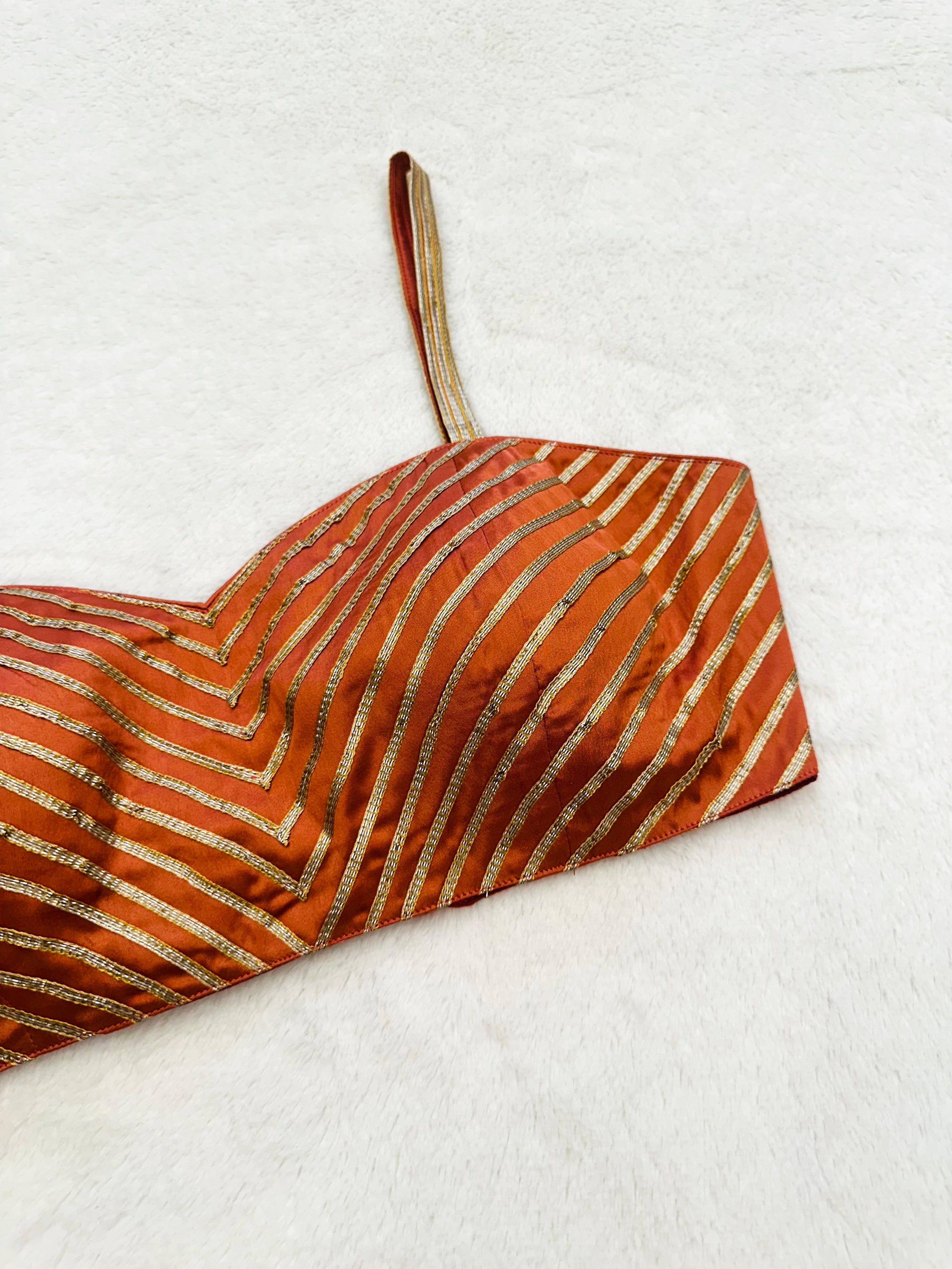 Kashish Rust orange Blouse