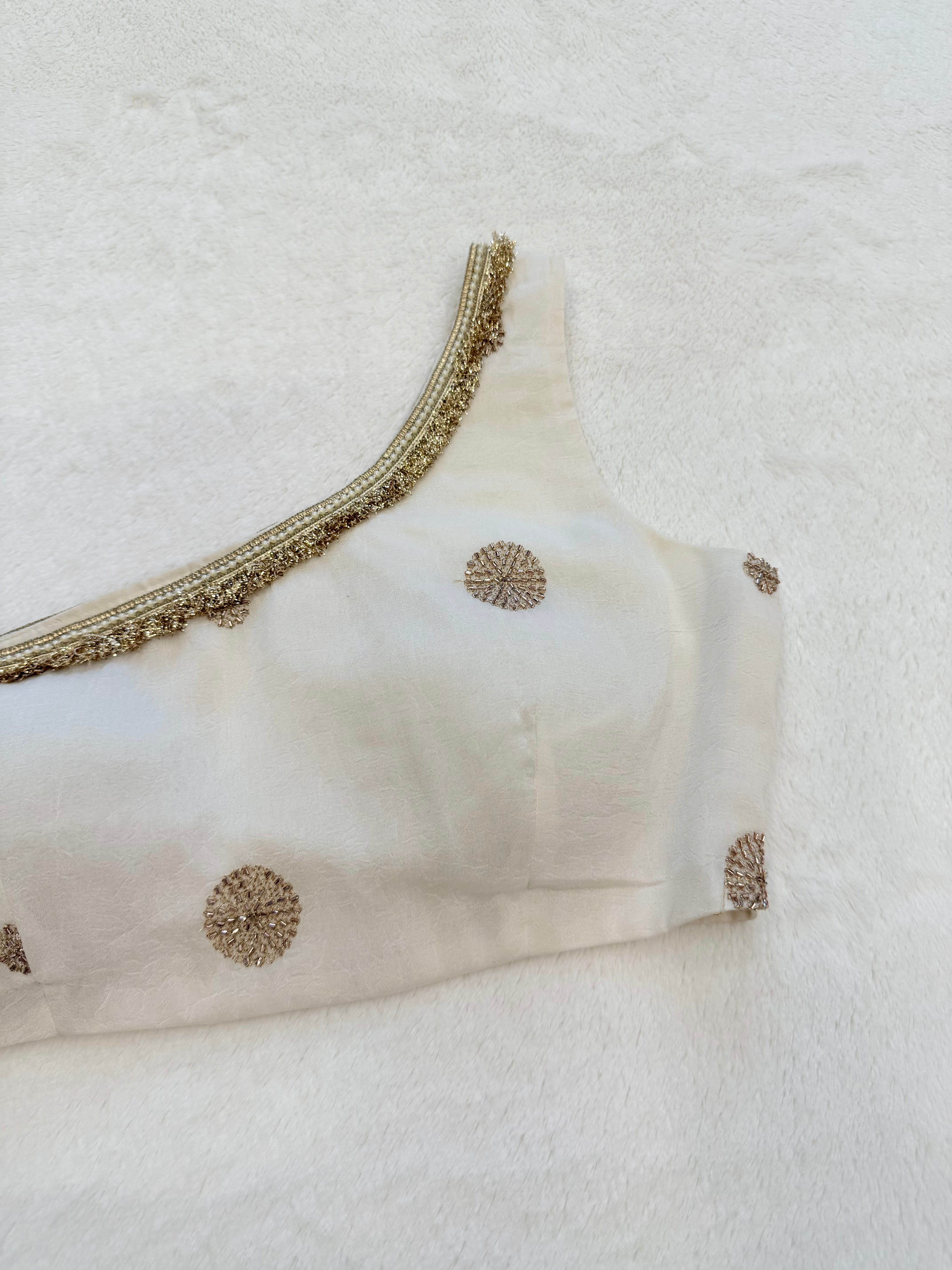 Anamika White Blouse