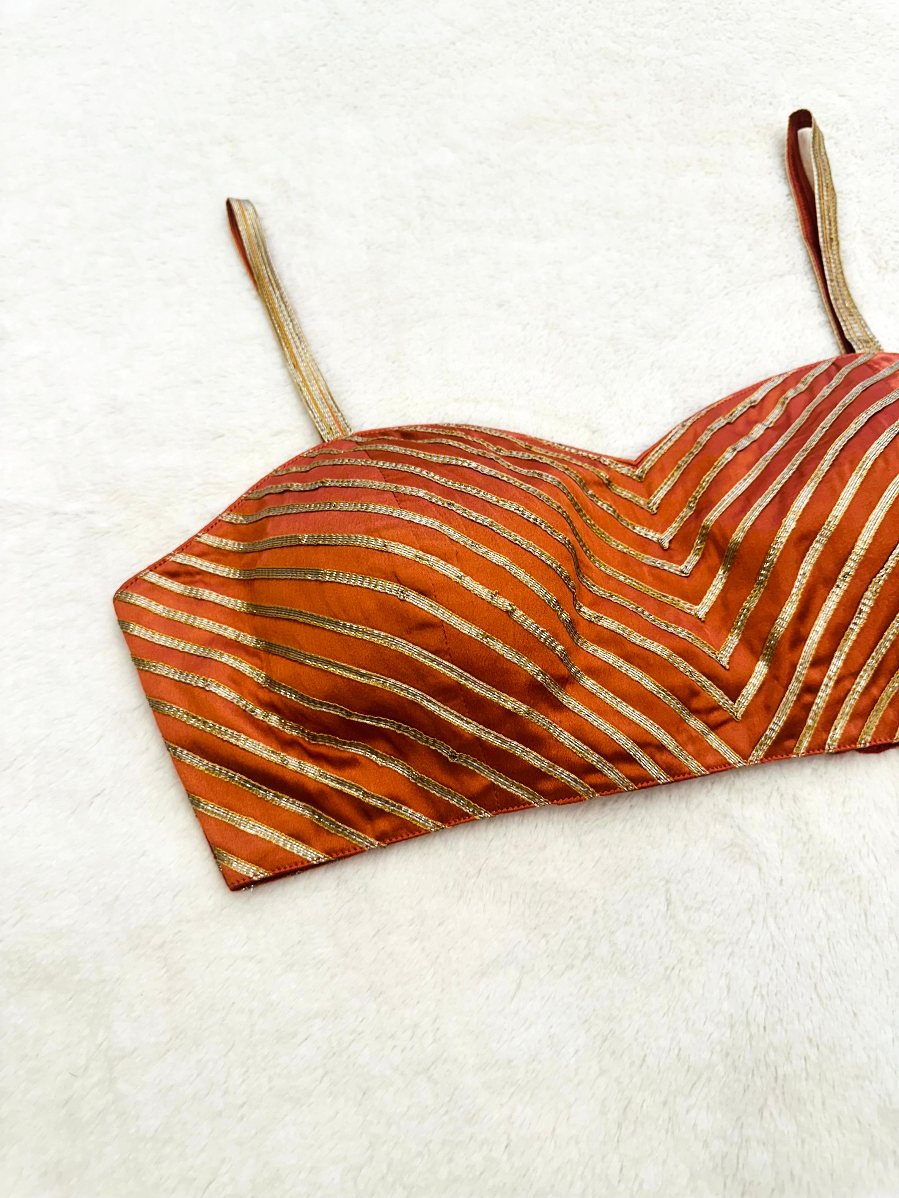 Kashish Rust orange Blouse