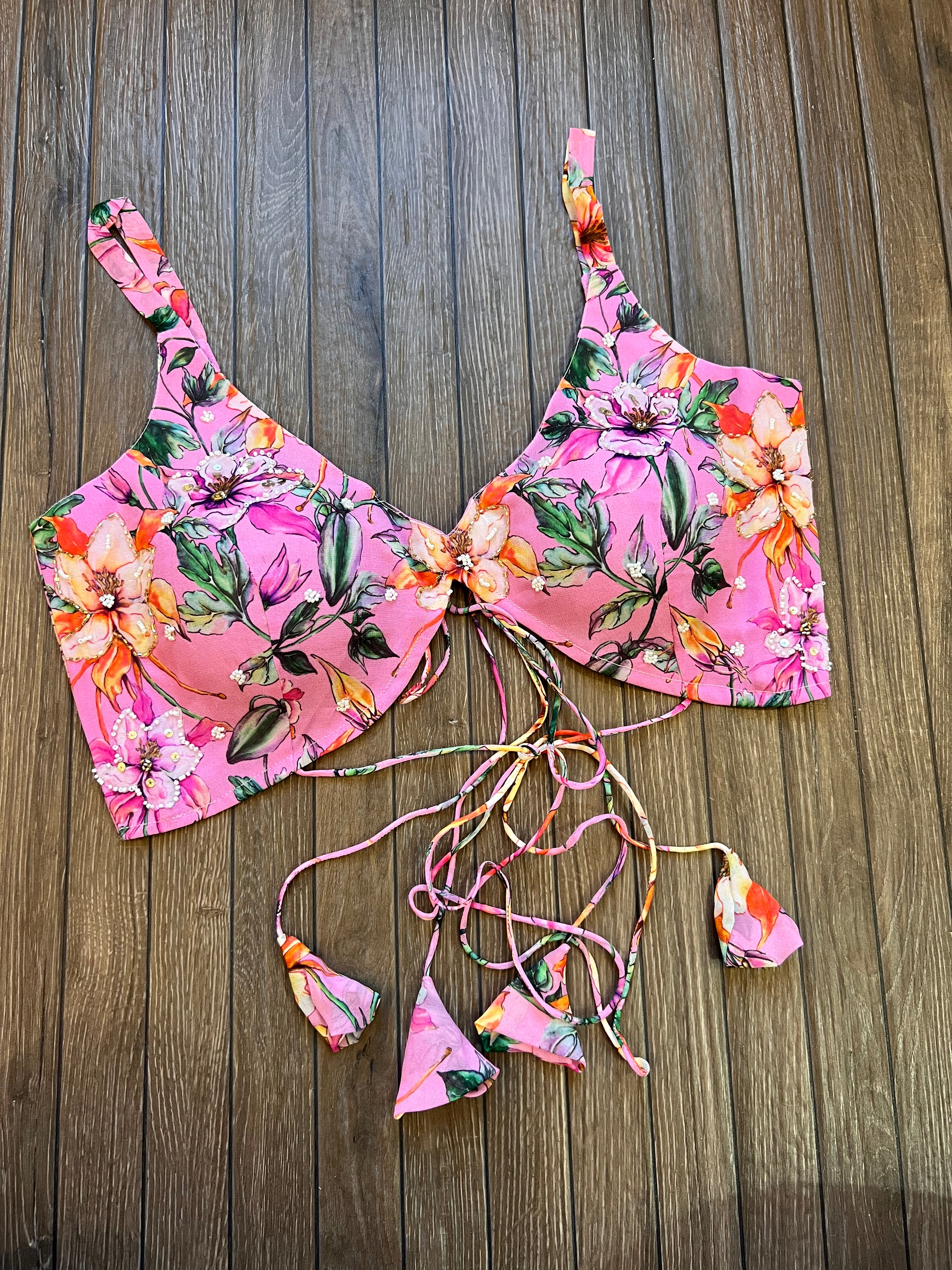 Phoolwari Handwork Blouse