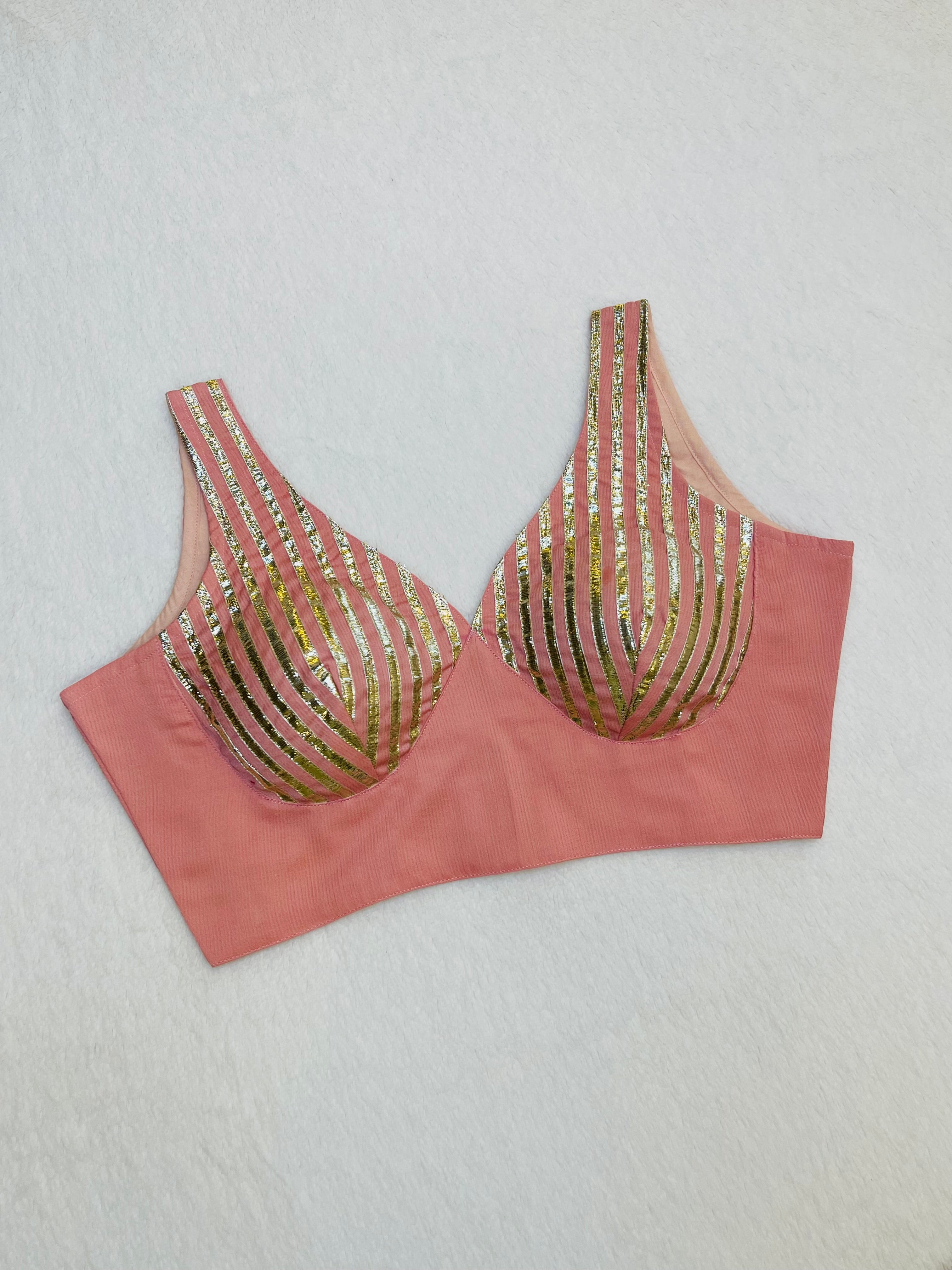 Divine Peach Gotta Work Blouse