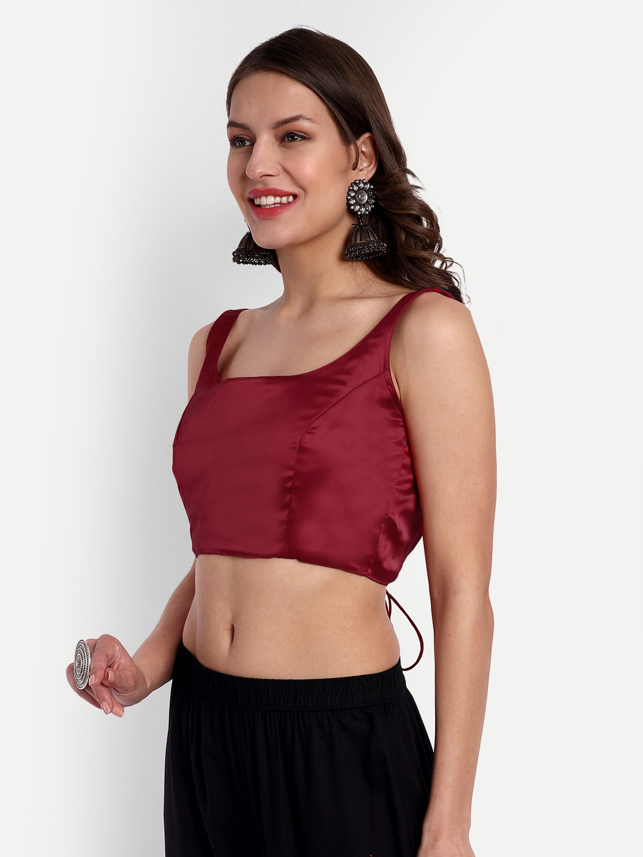 Apple Red Blouse