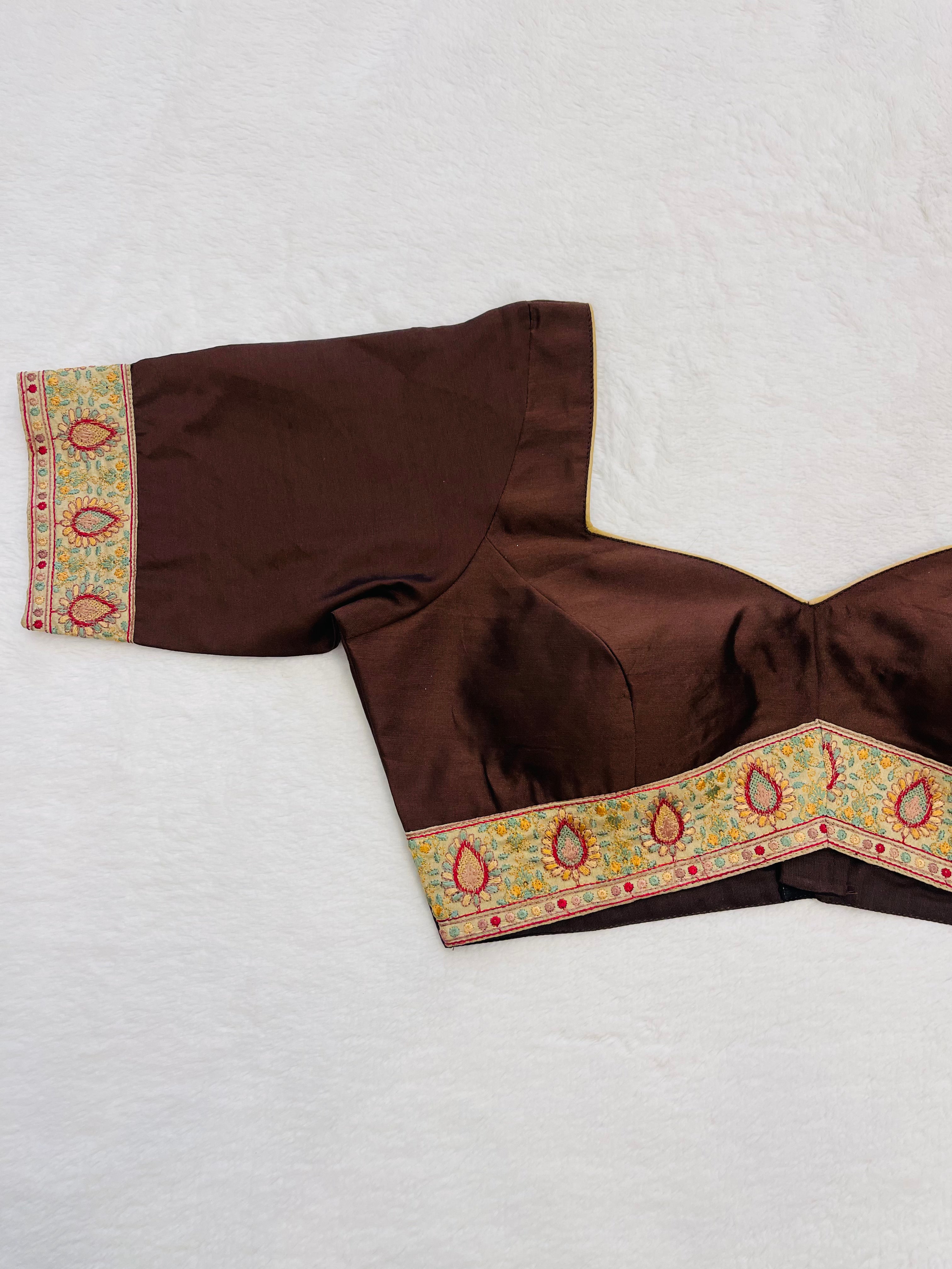Gazal Brown Blouse