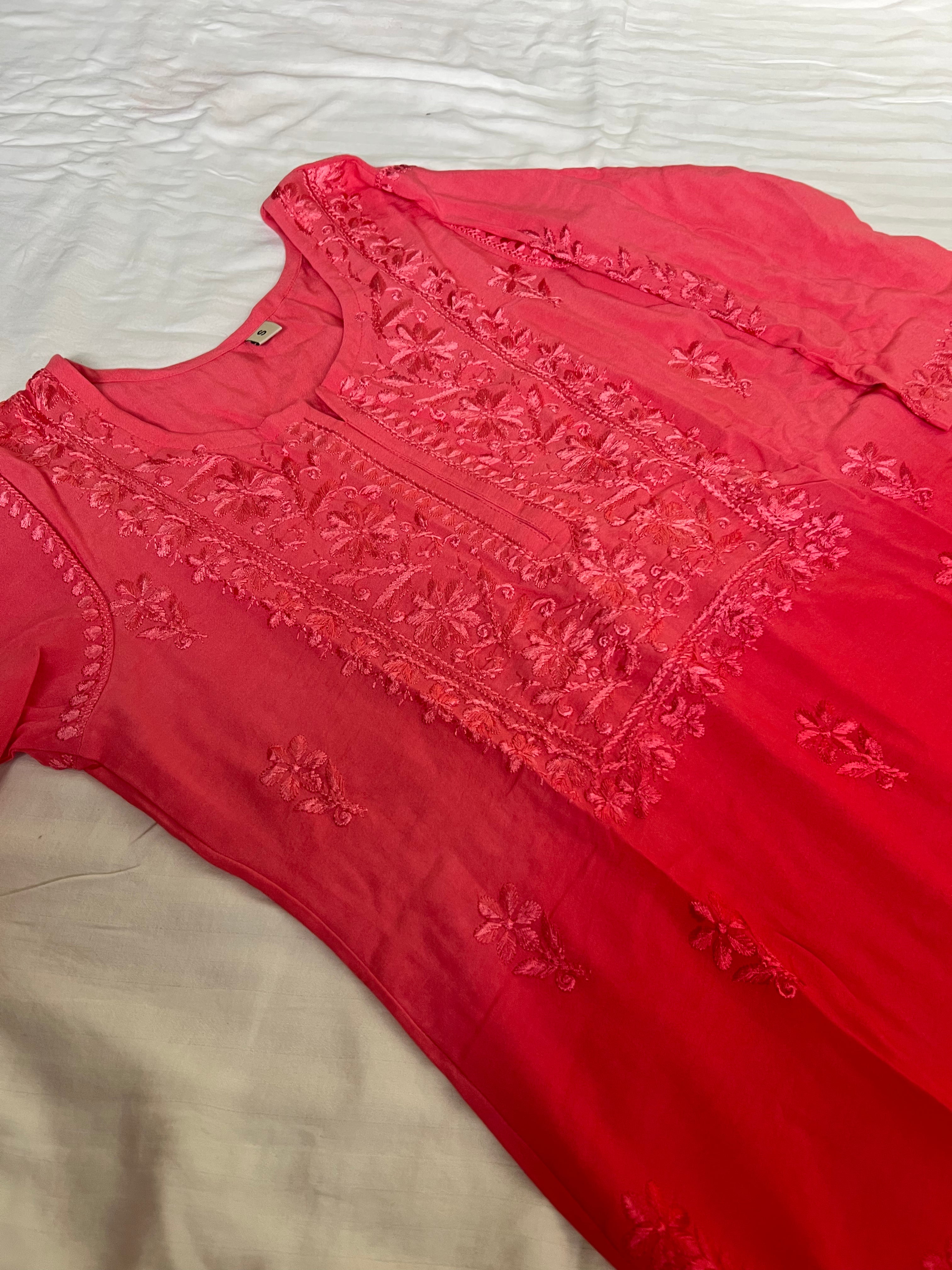 Anaya Rose Pink Kurta Pant Set