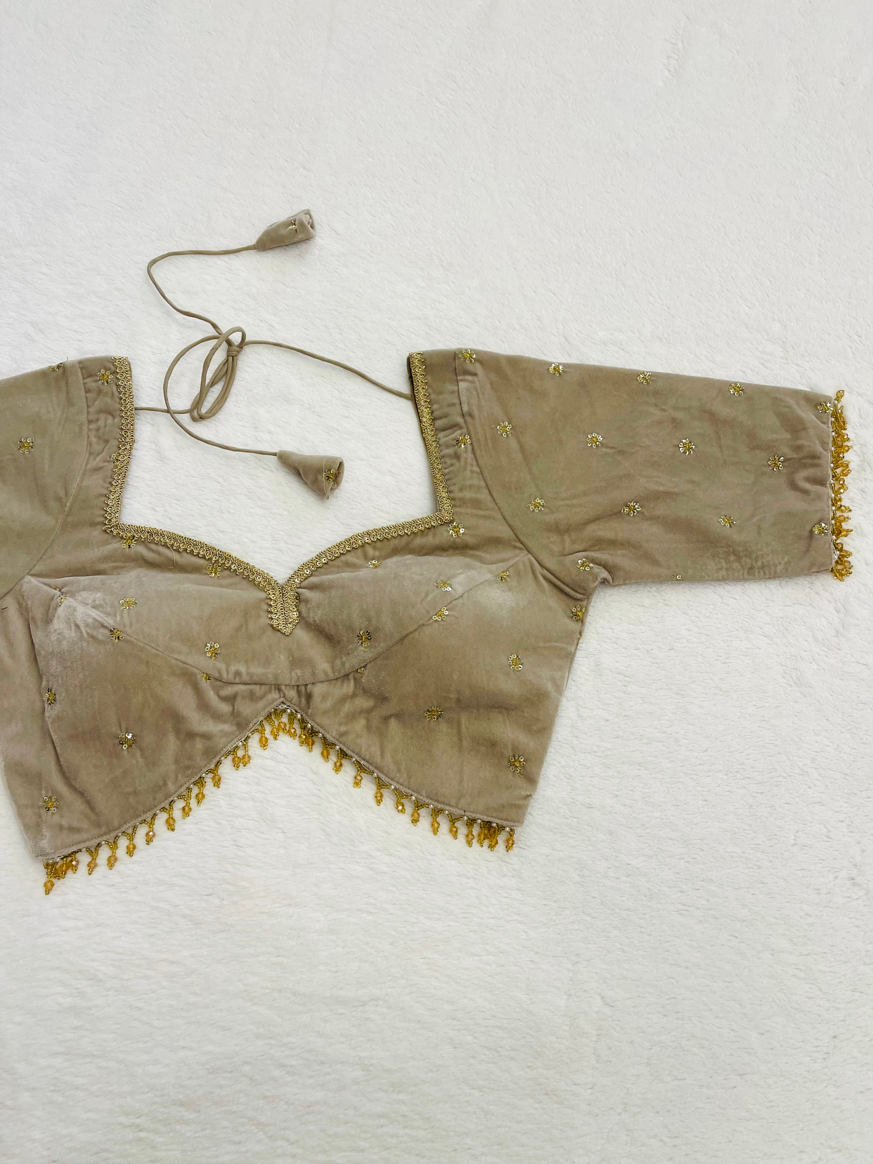 Delicate Beige Blouse