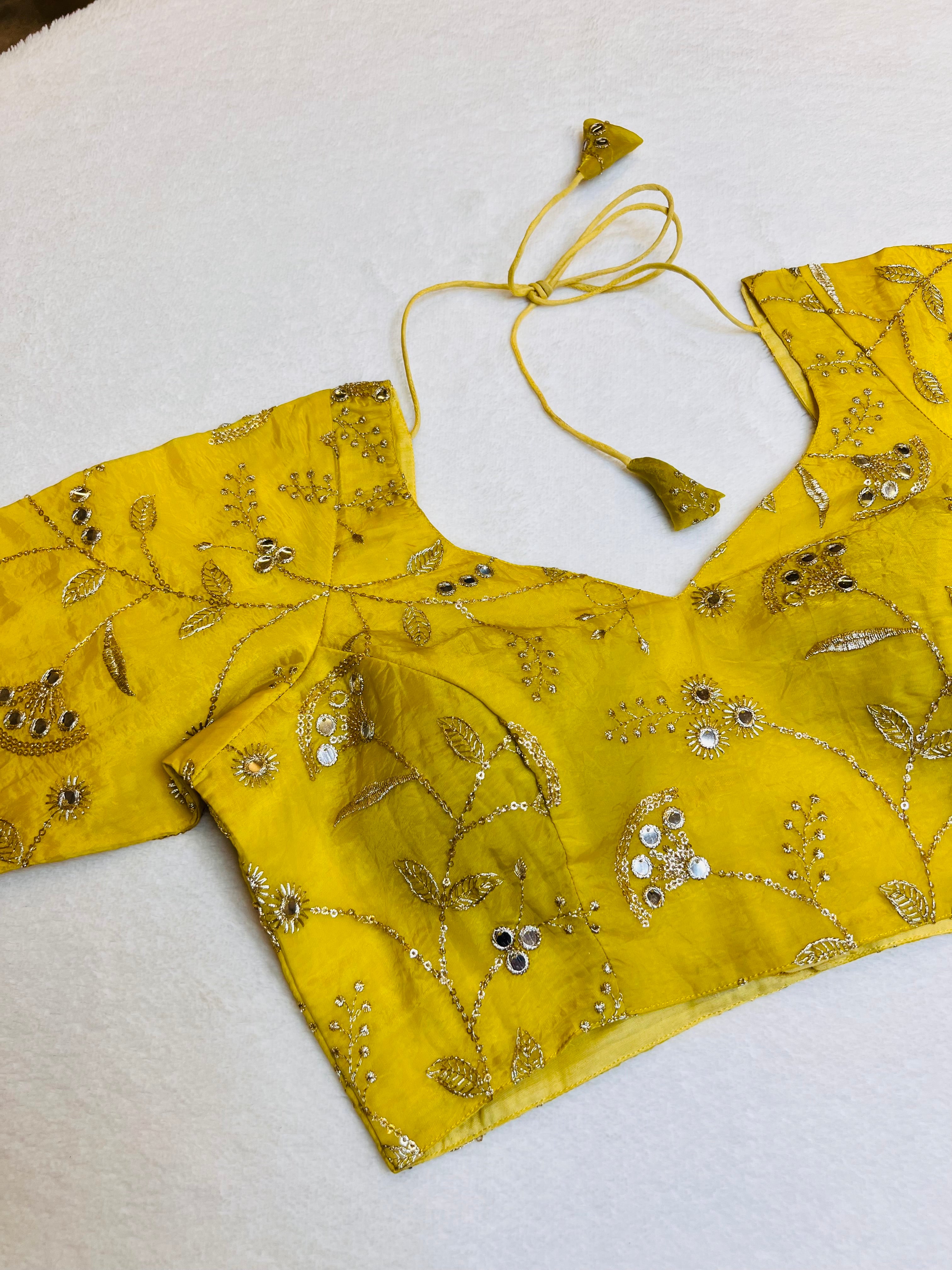 Kashish Yellow Blouse