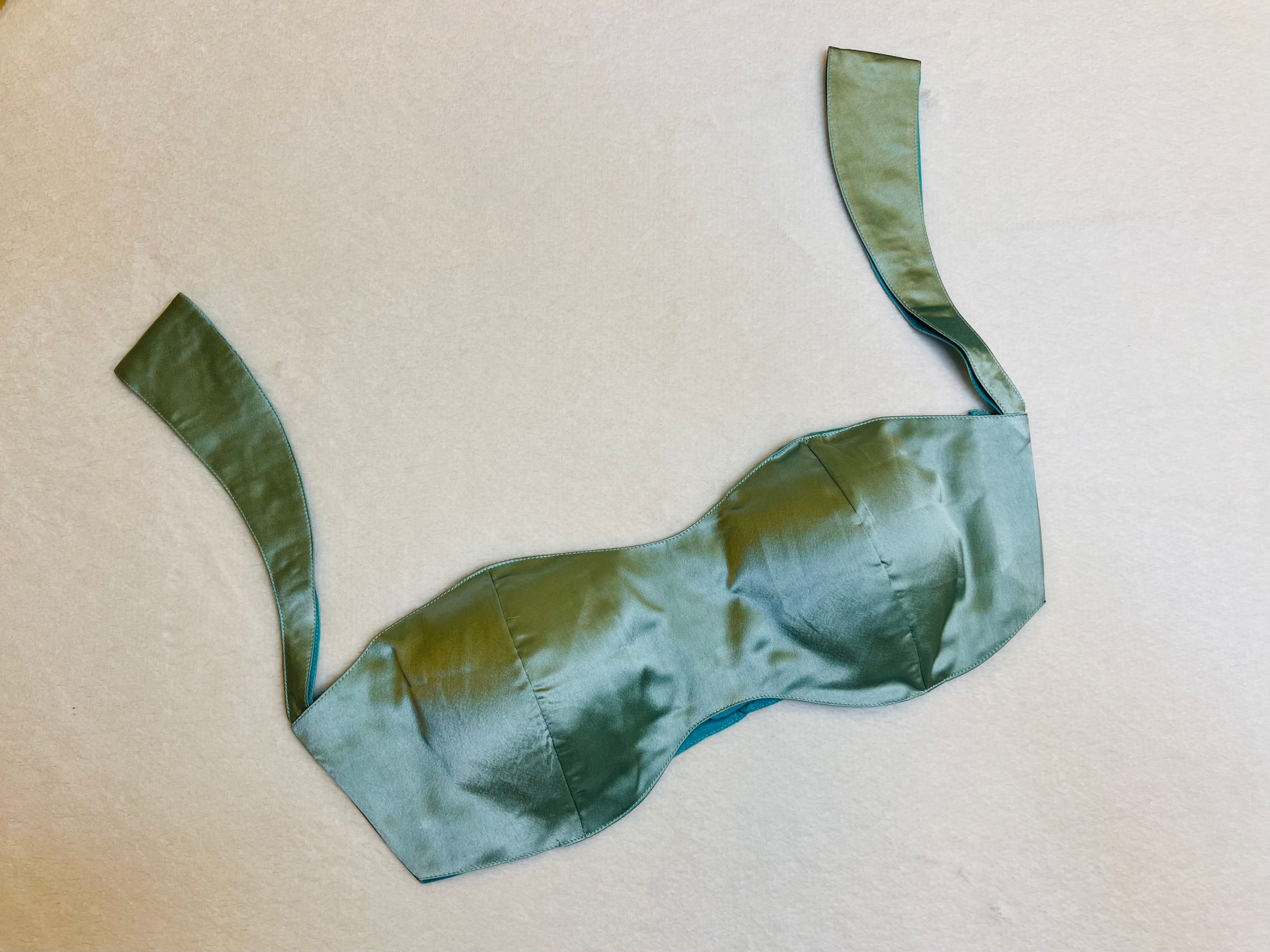 Kashish Ice blue backless blouse