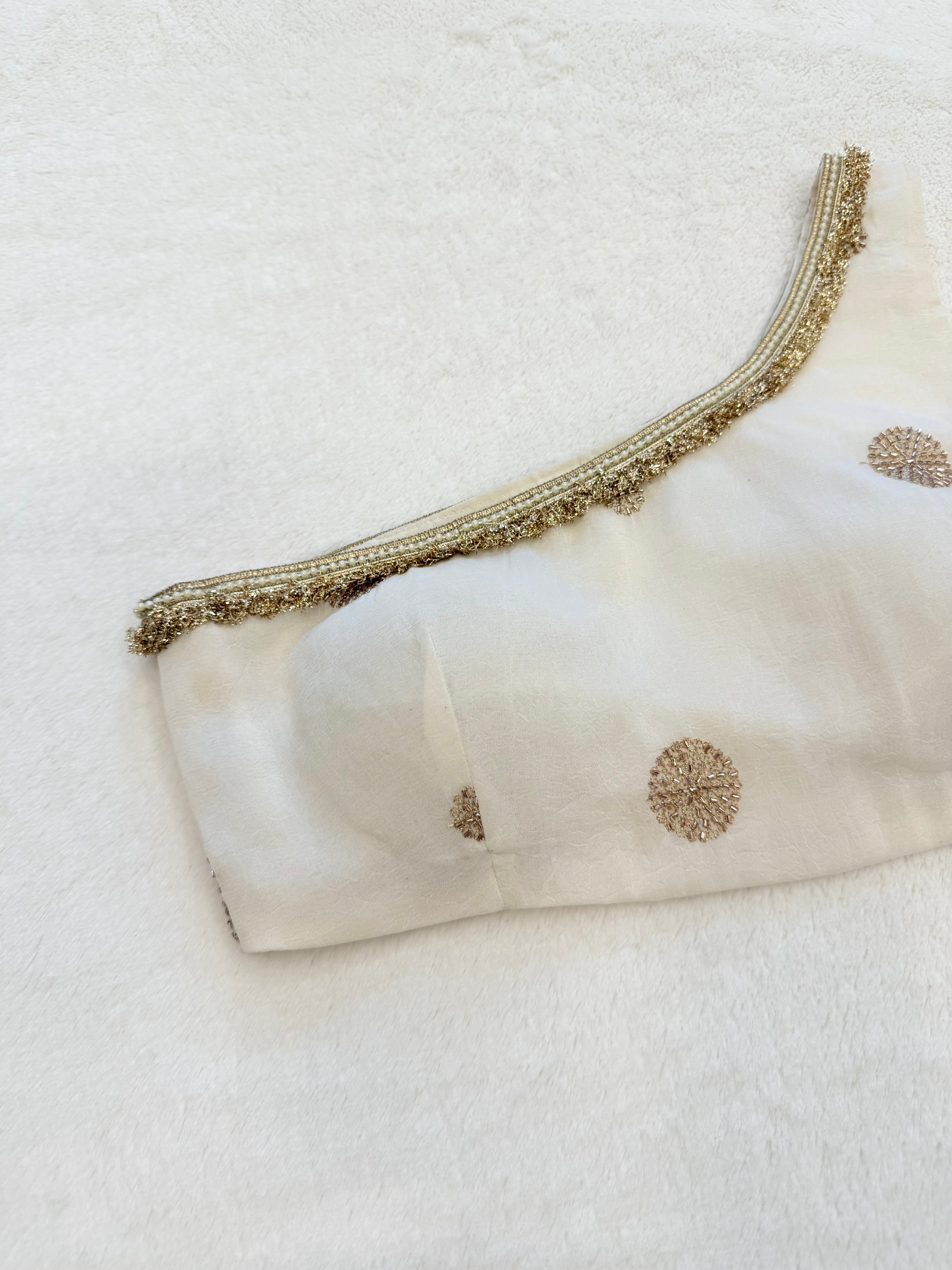 Anamika White Blouse