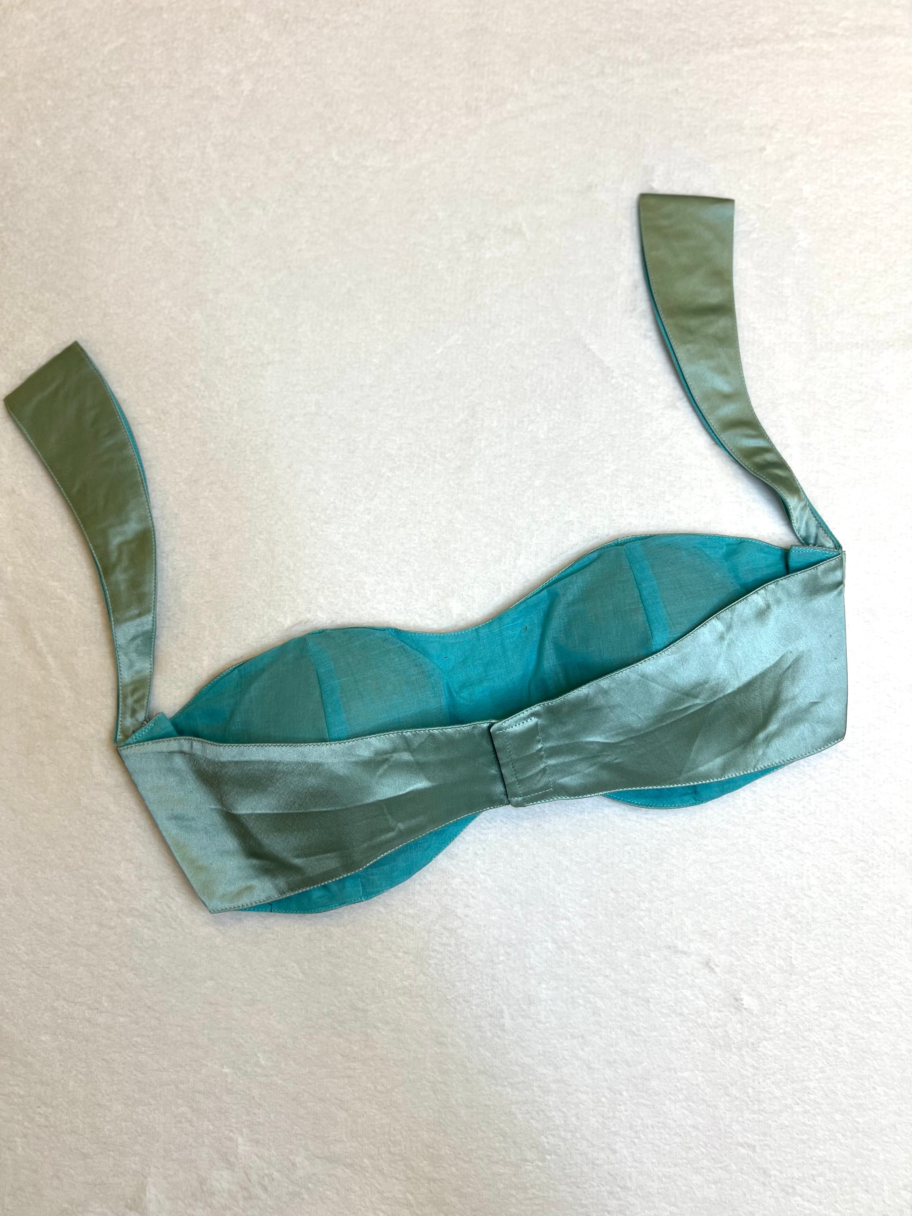 Kashish Ice blue backless blouse