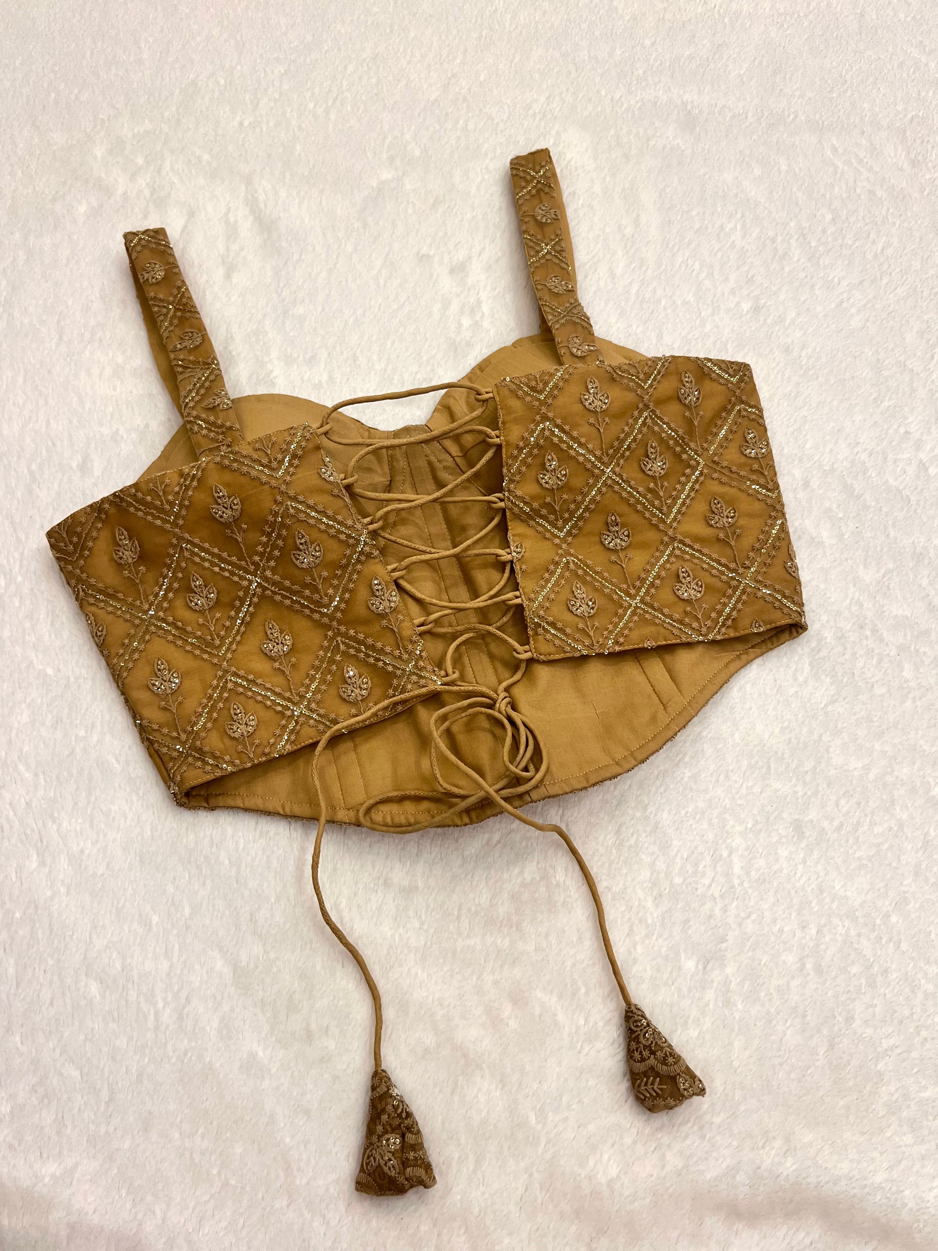Jhilmil Brown Blouse