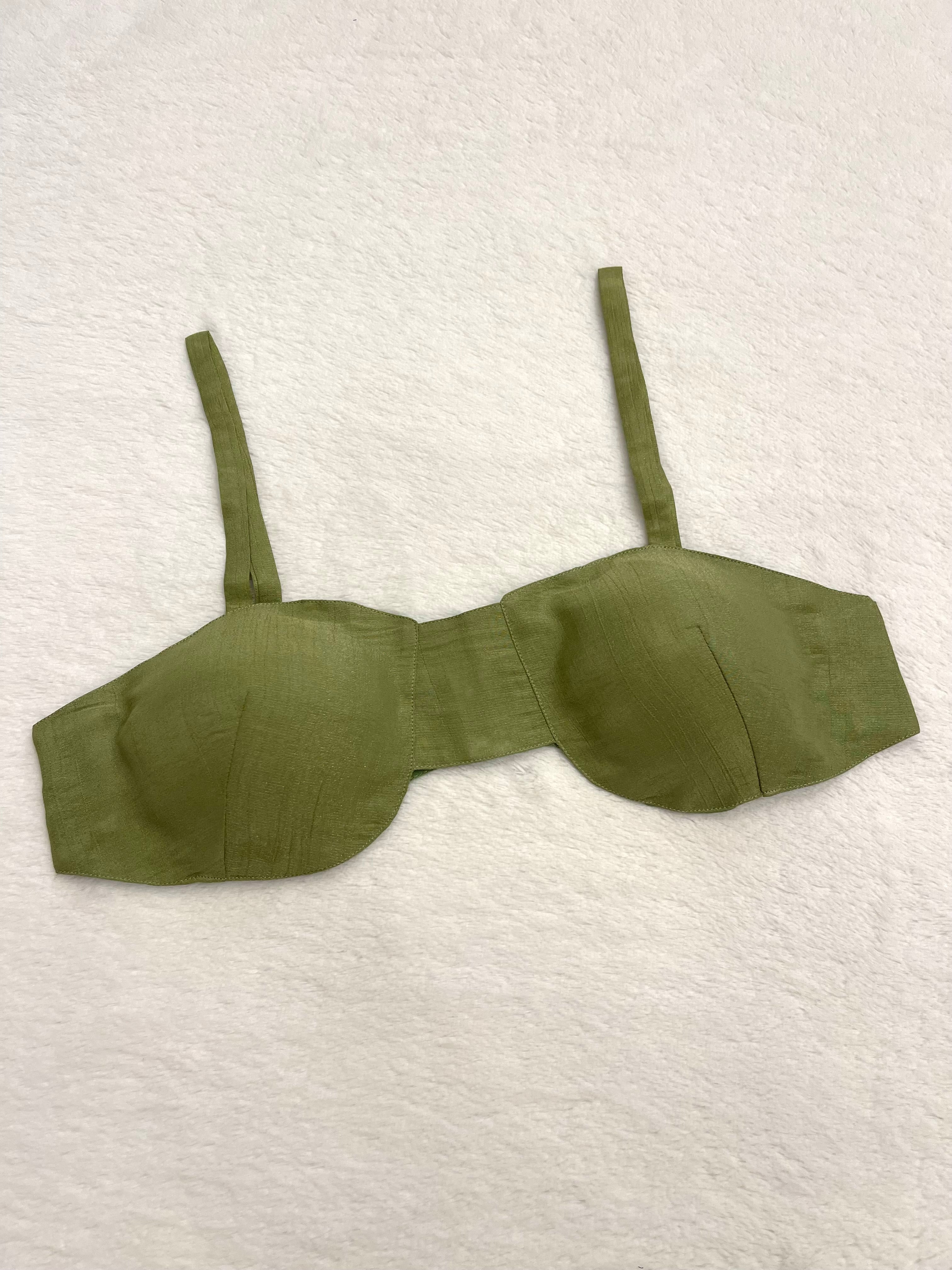 Kashish Olive Green Blouse