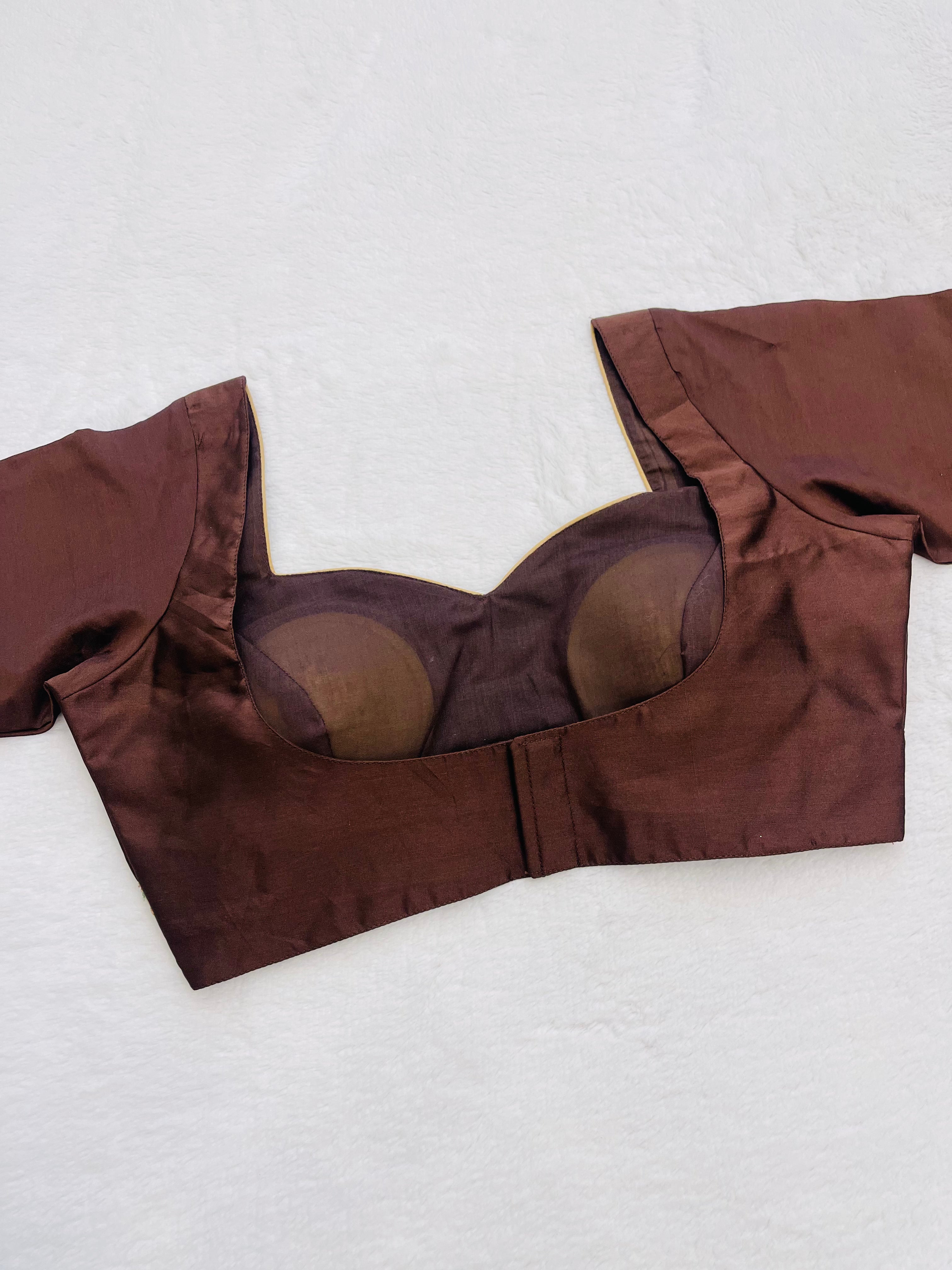 Gazal Brown Blouse