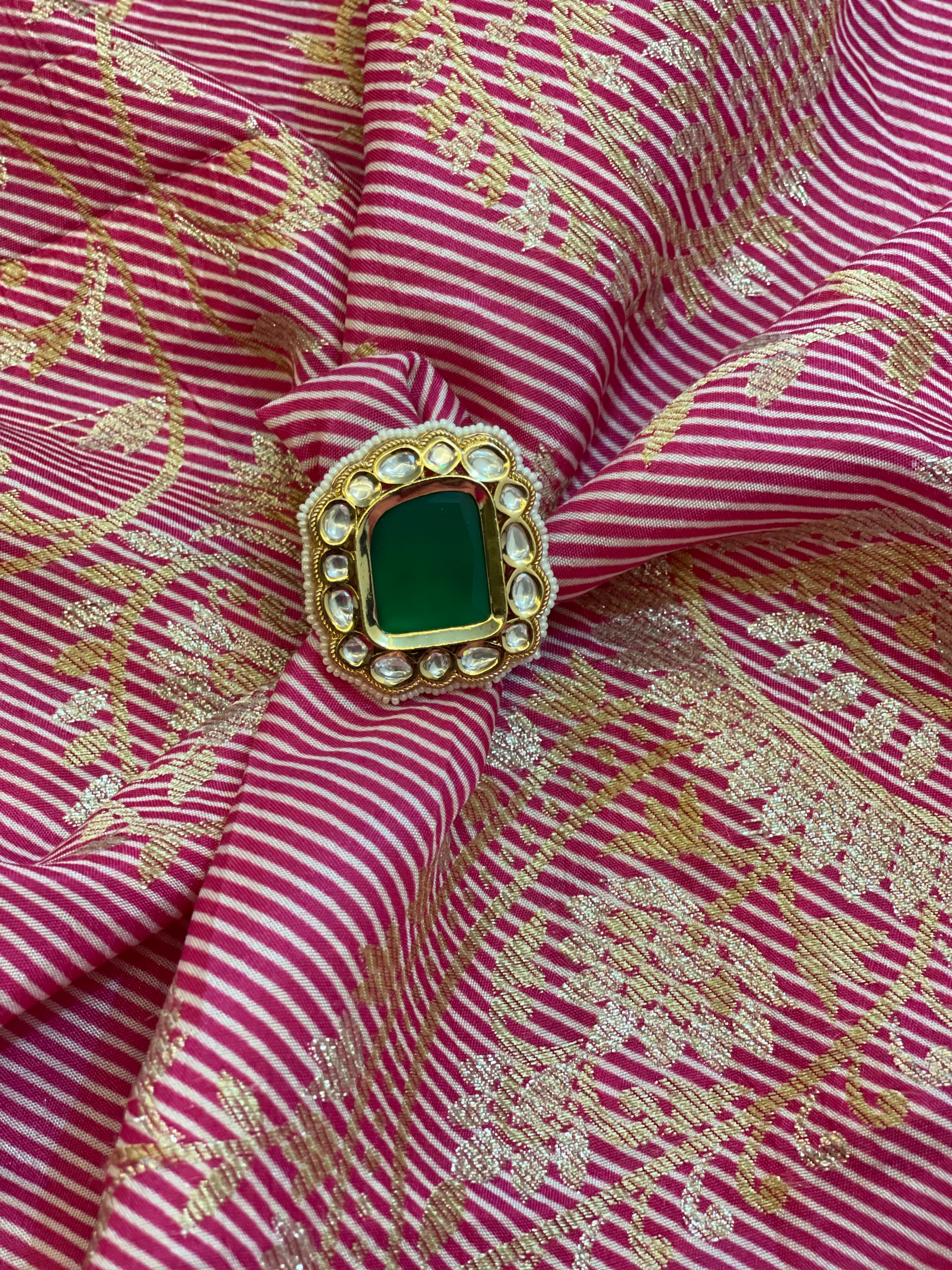 Damini Green Essence Ring