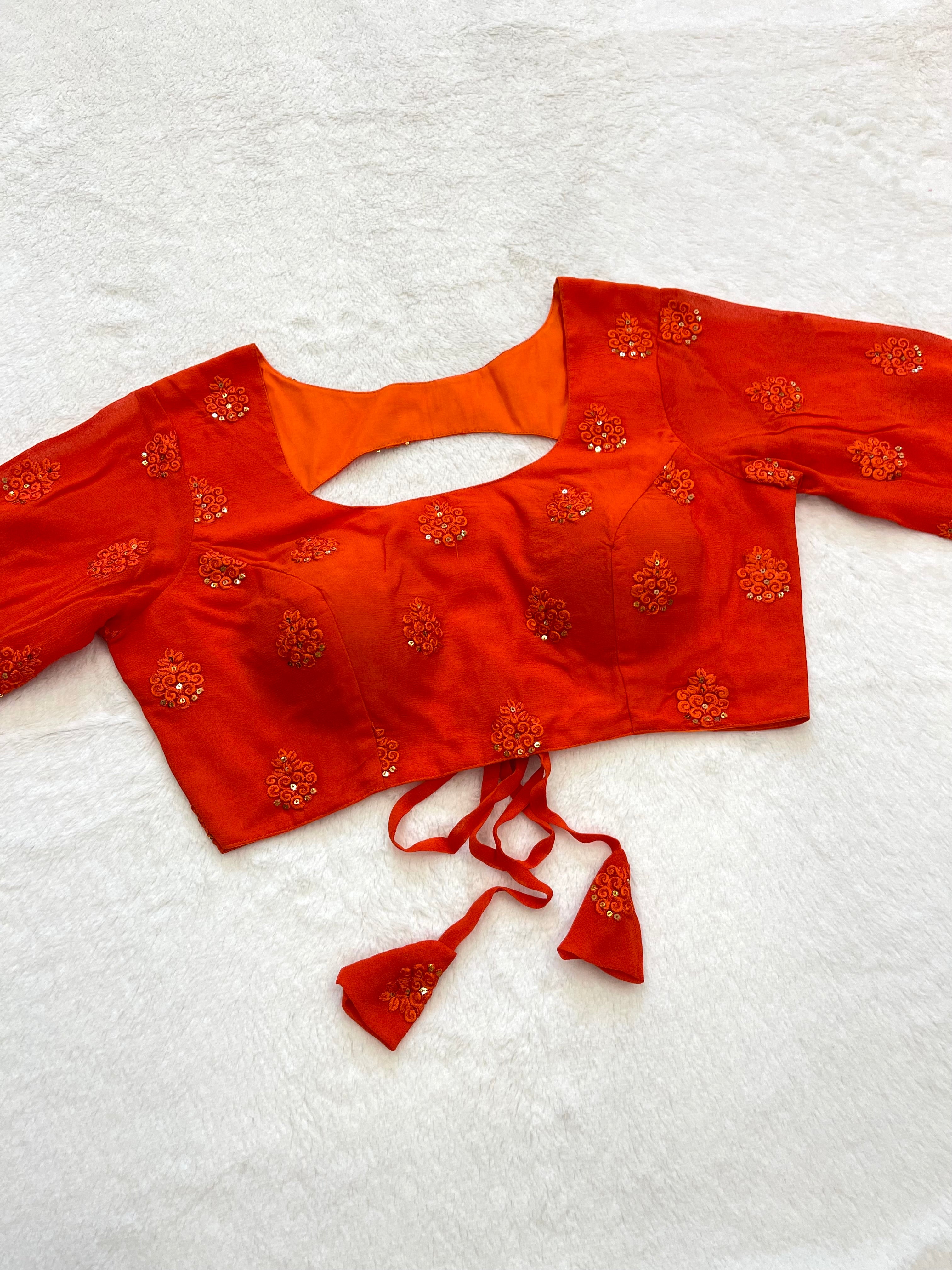 Divine Golden Aura Blouse