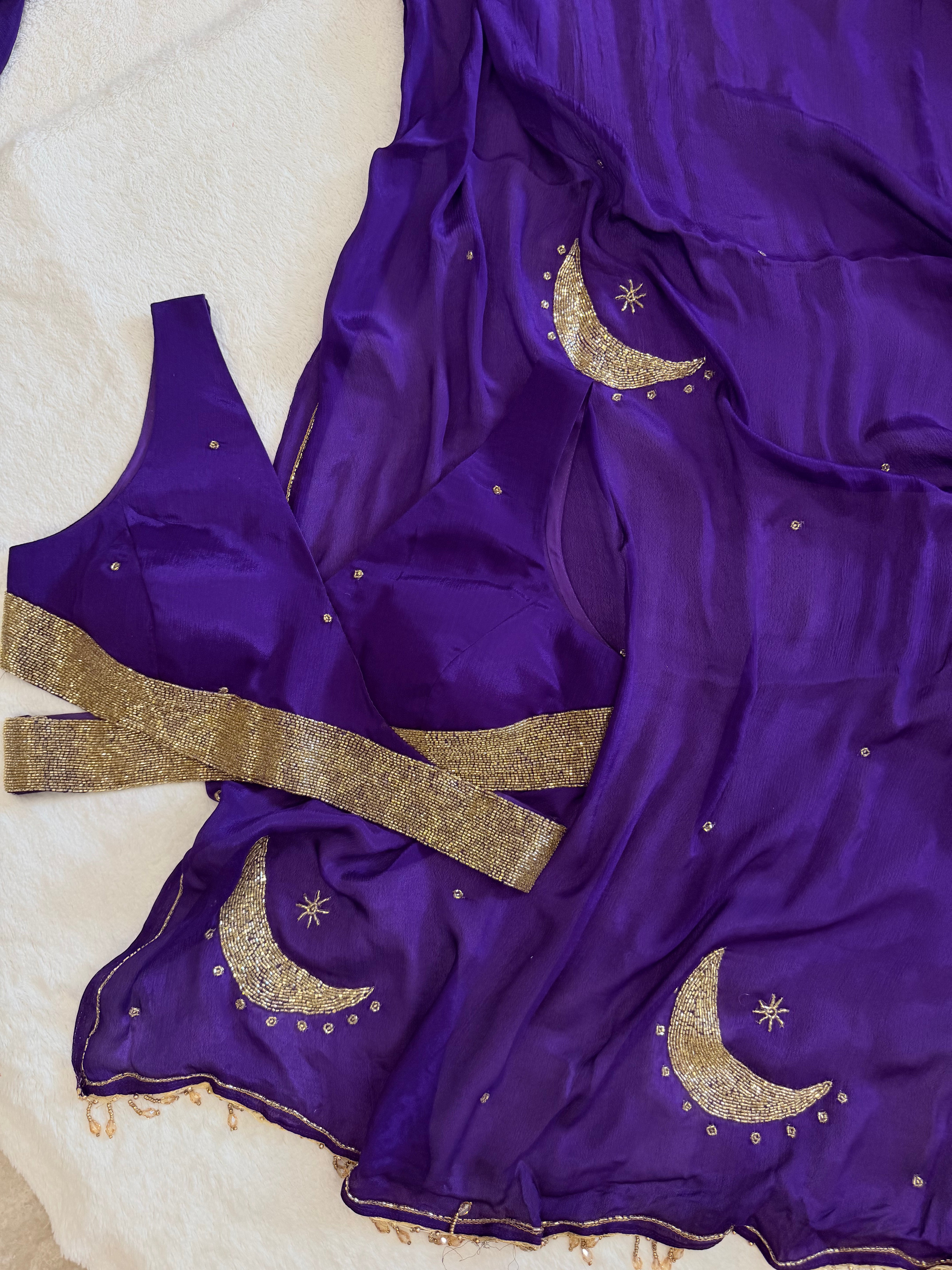 Swarna Tarra handwork saree