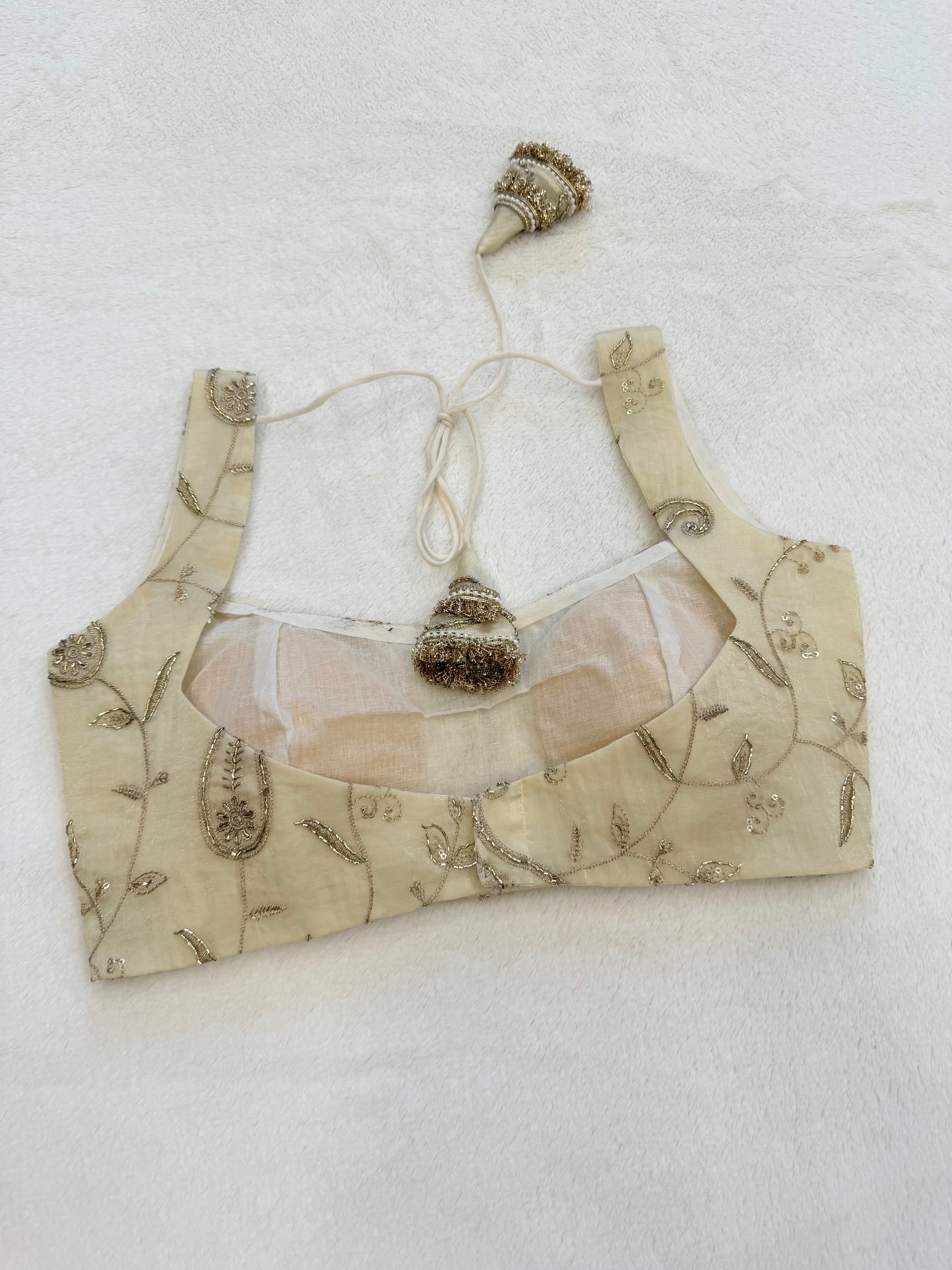 Anamika Off-white Blouse