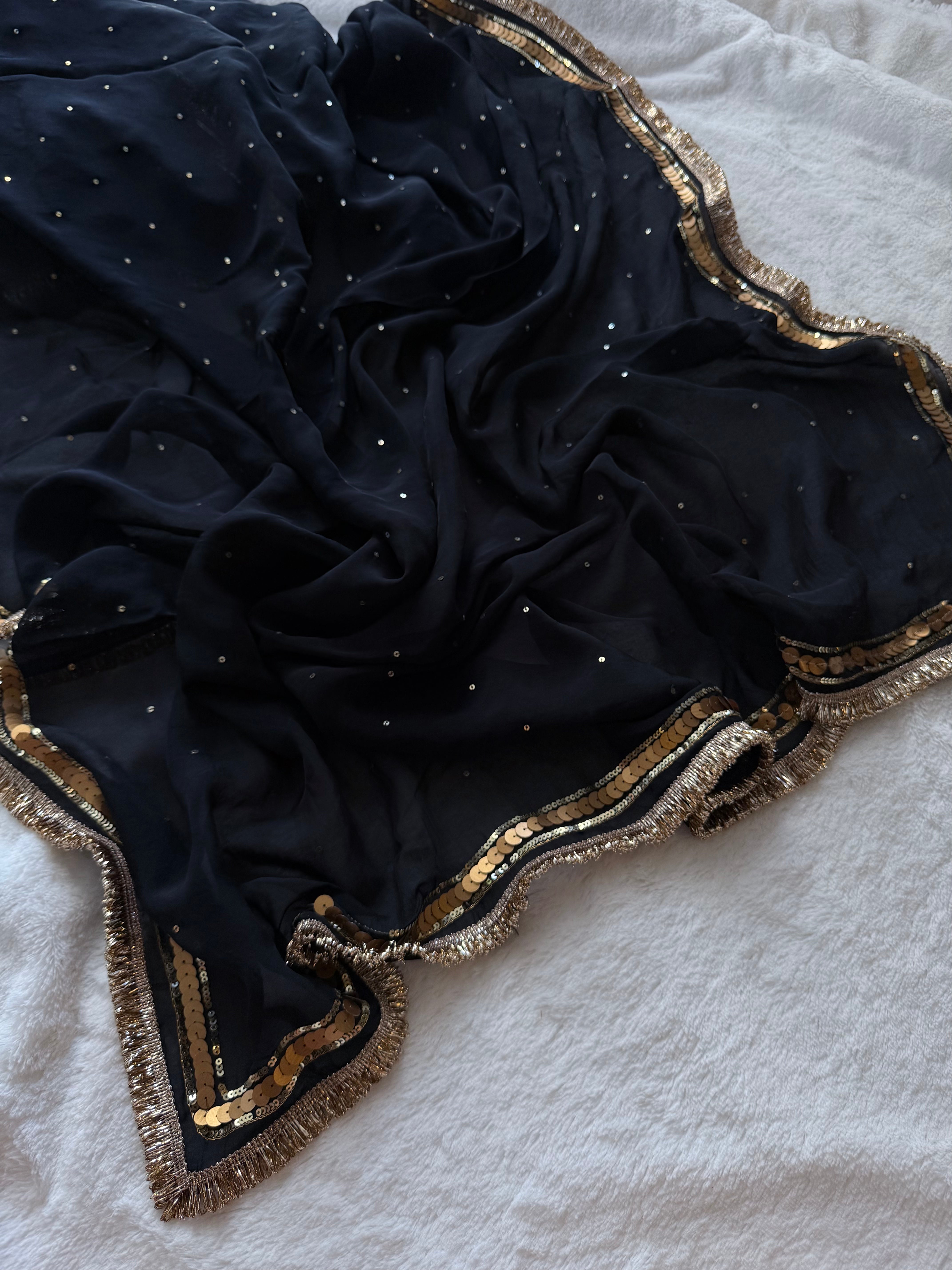 Raat Rani Handwork saree