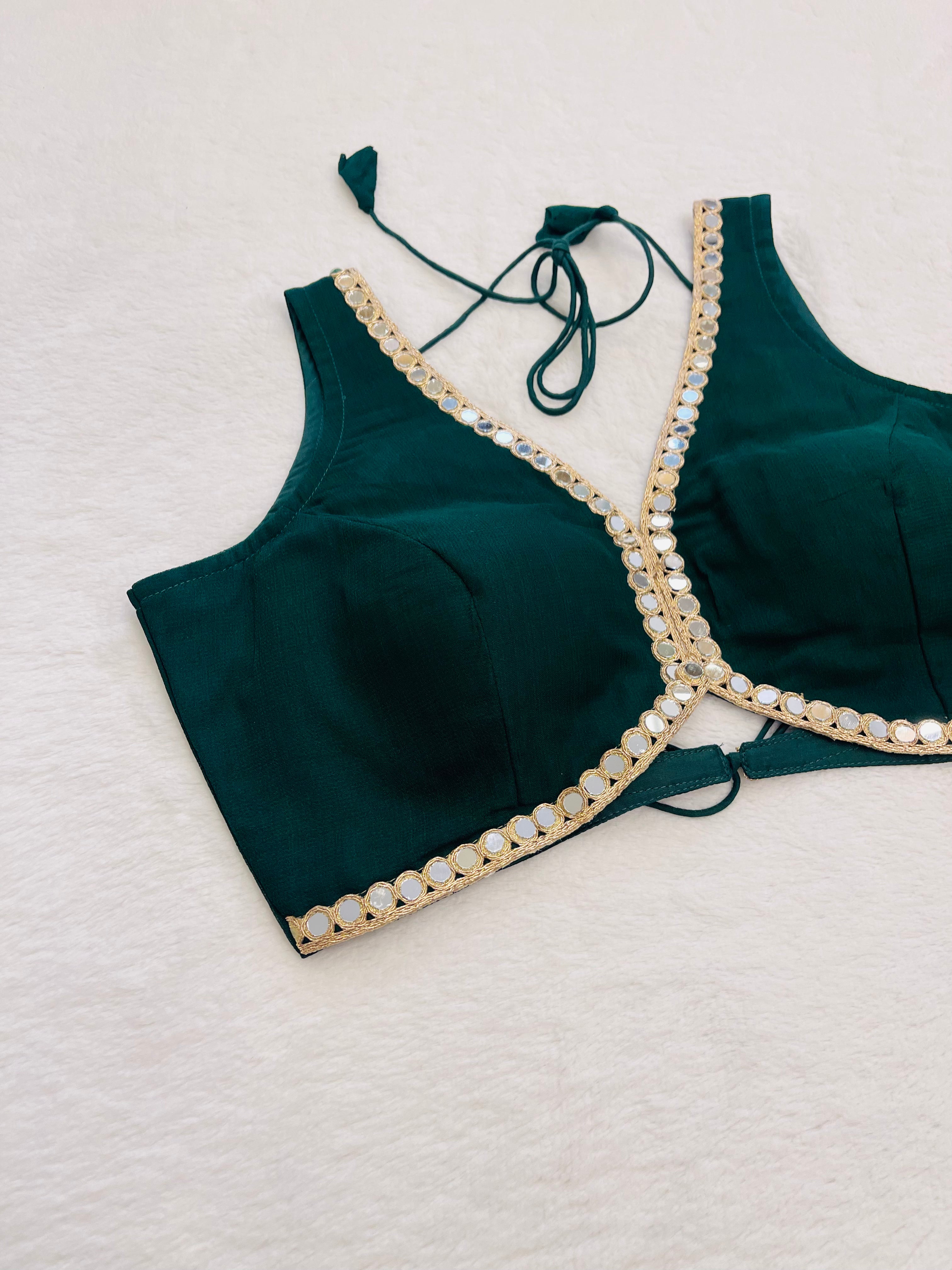 Ragini Plain Georgette Blouse
