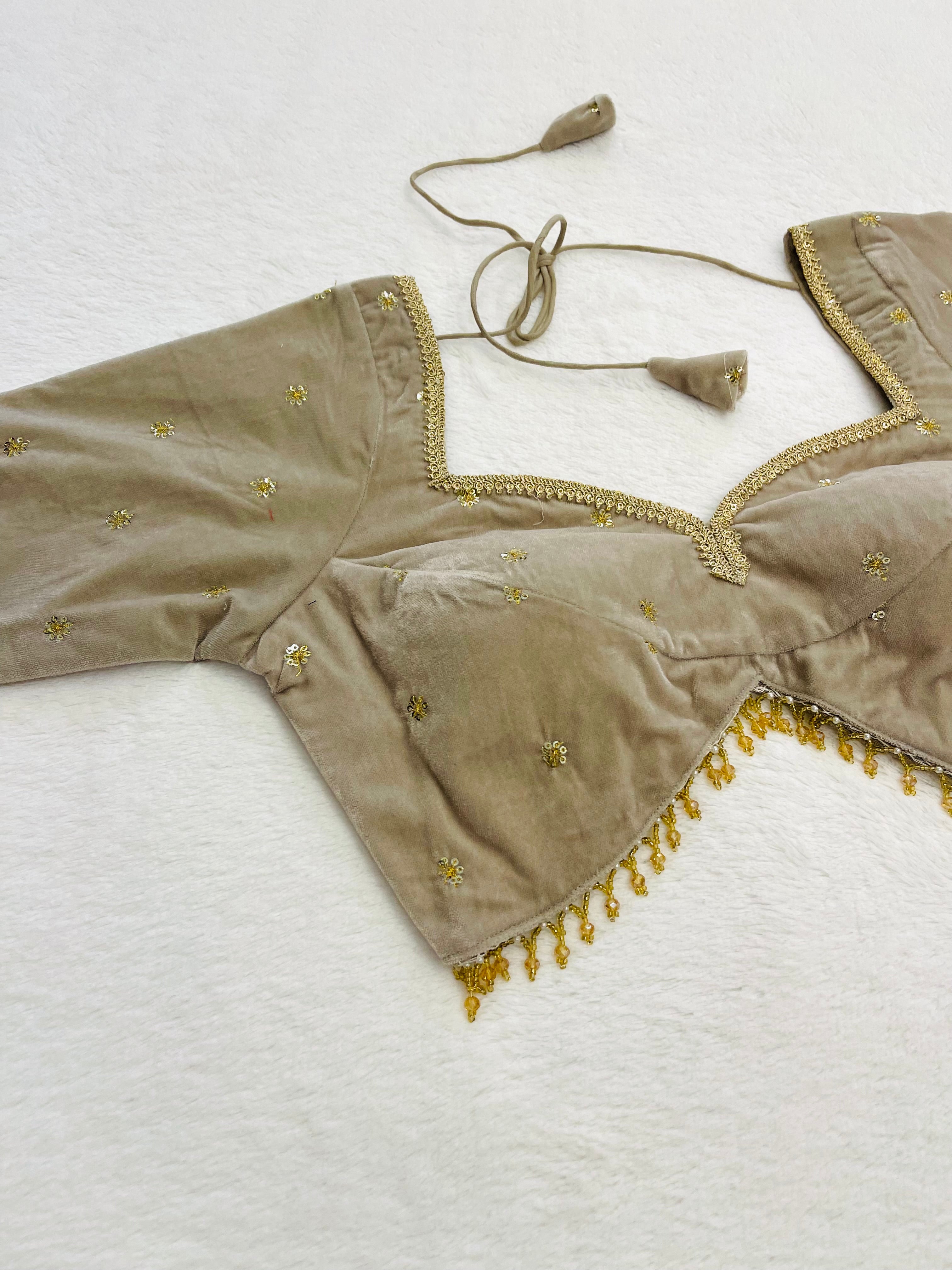 Delicate Beige Blouse