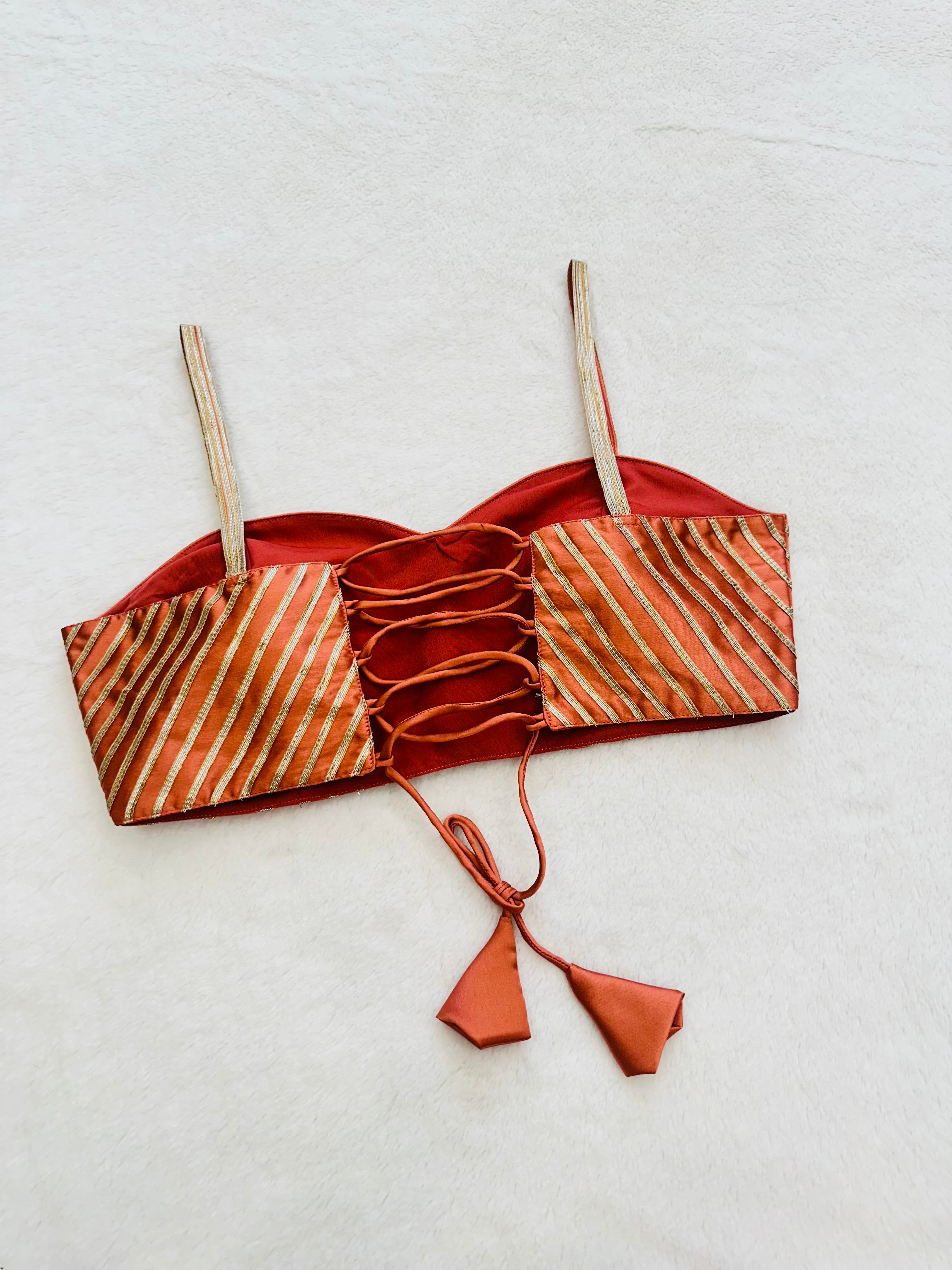 Kashish Rust orange Blouse