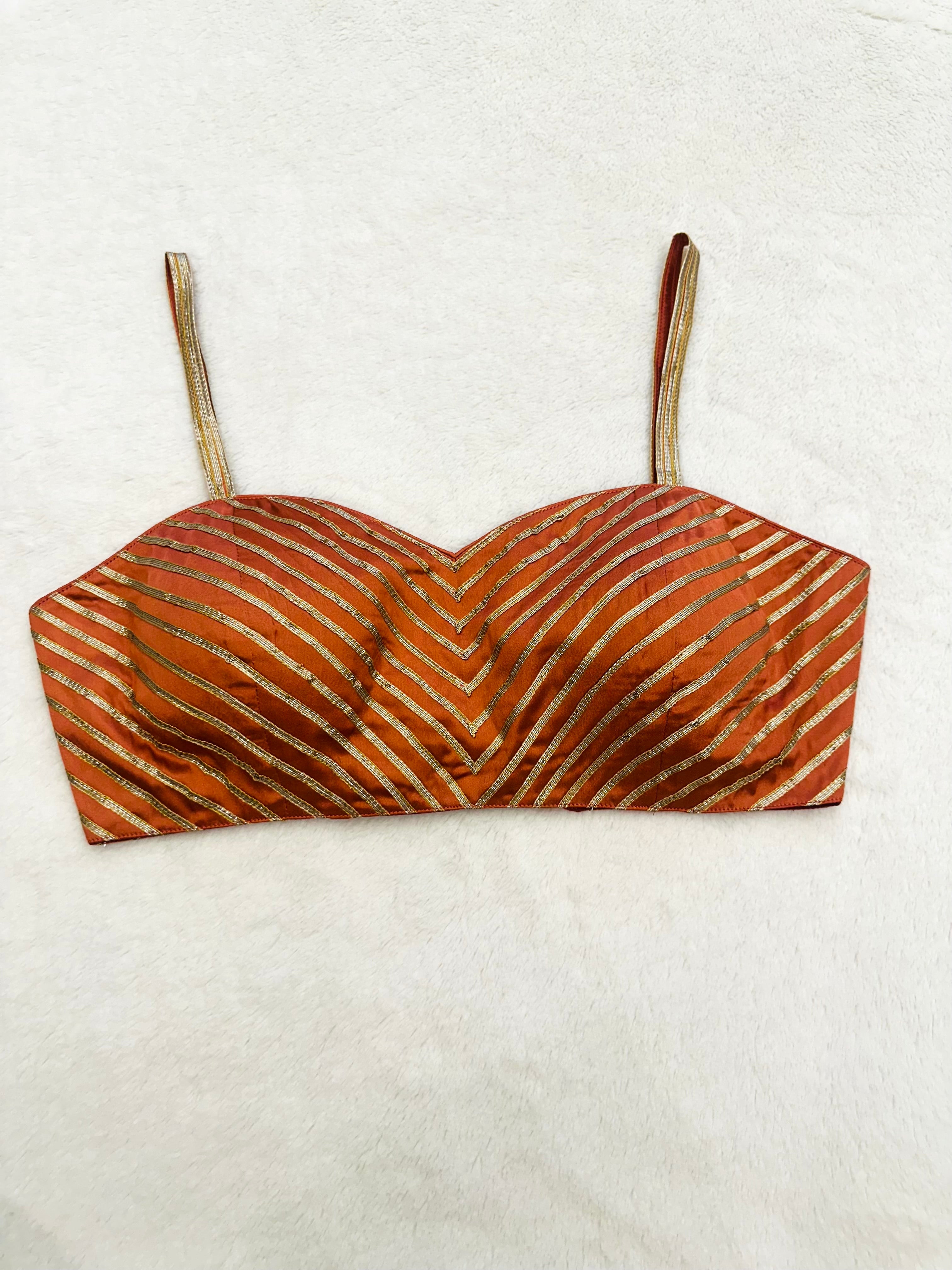 Kashish Rust orange Blouse