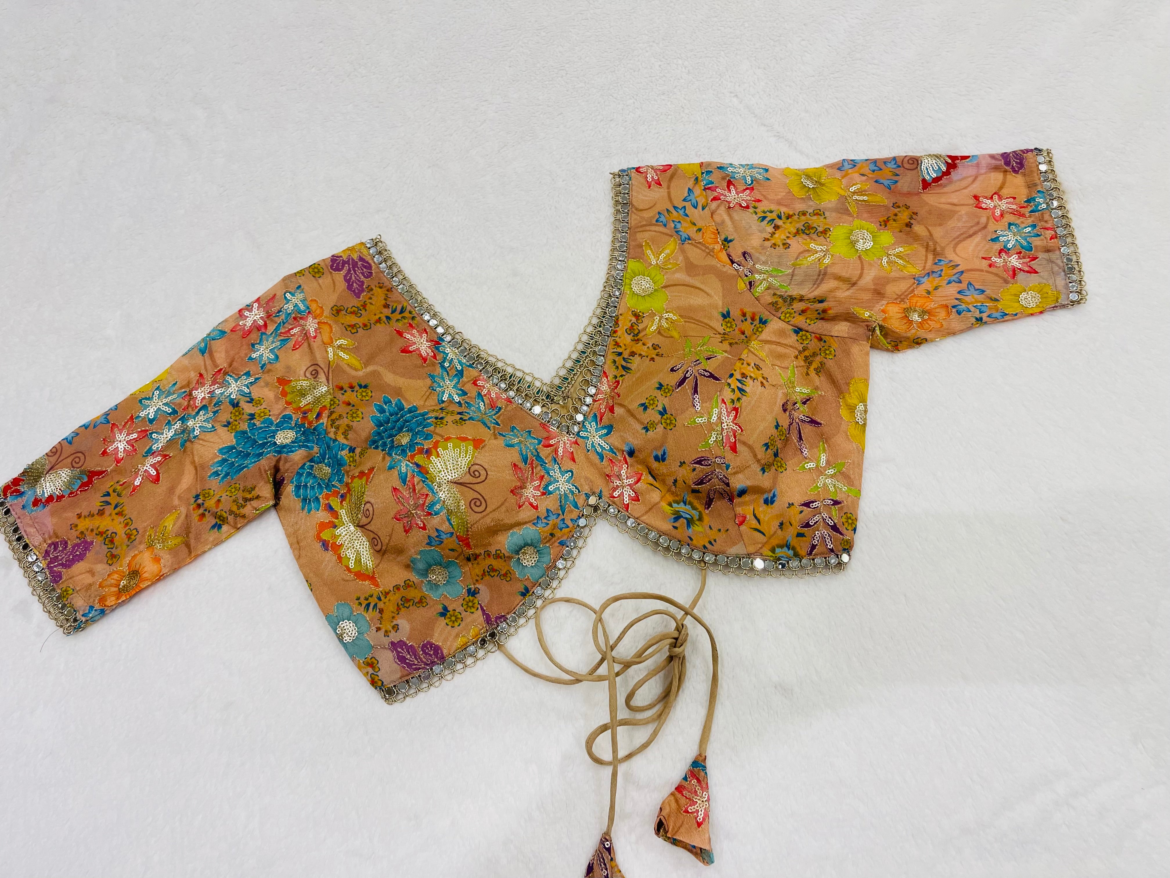 Divine Peachy blouse