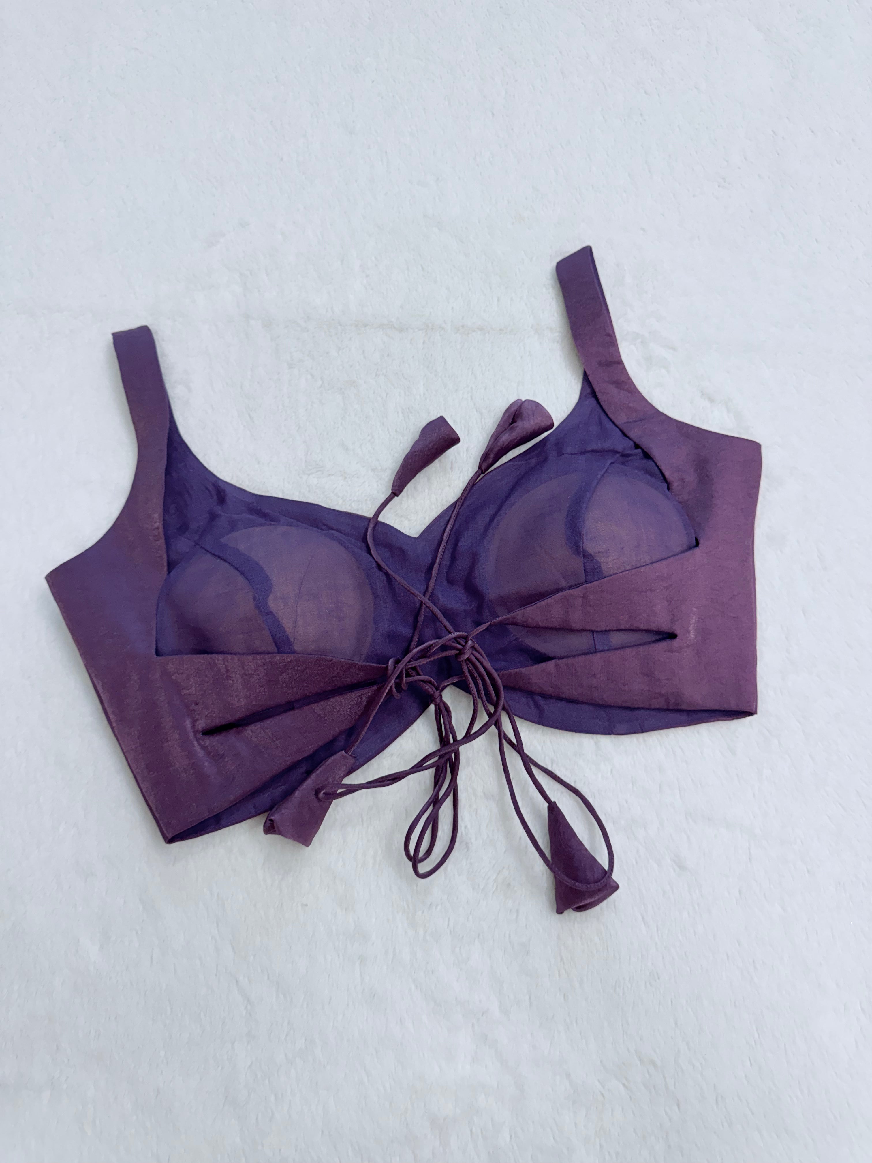 Sunehari Lavender Blouse