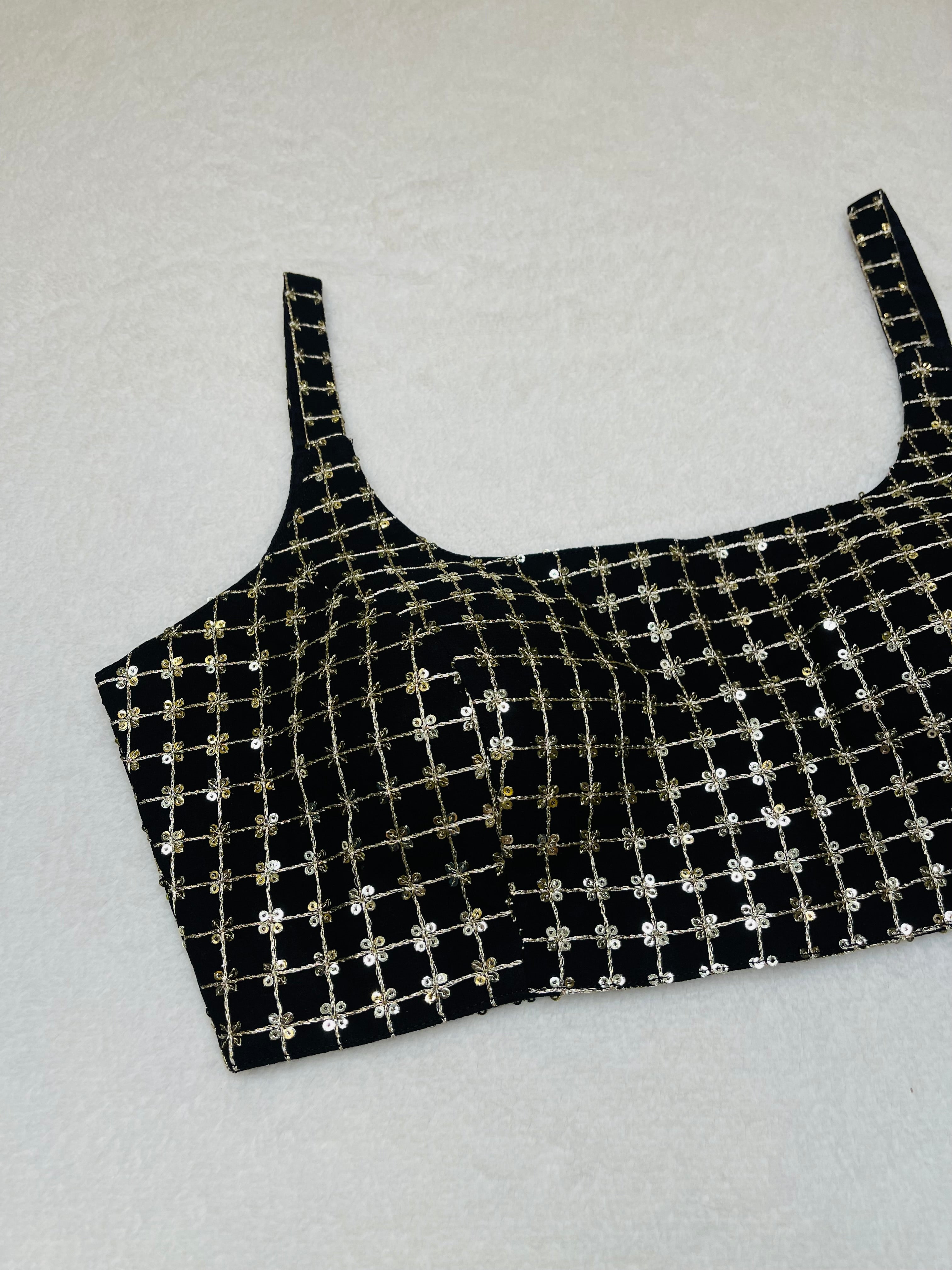 Alankar navy blue Blouse