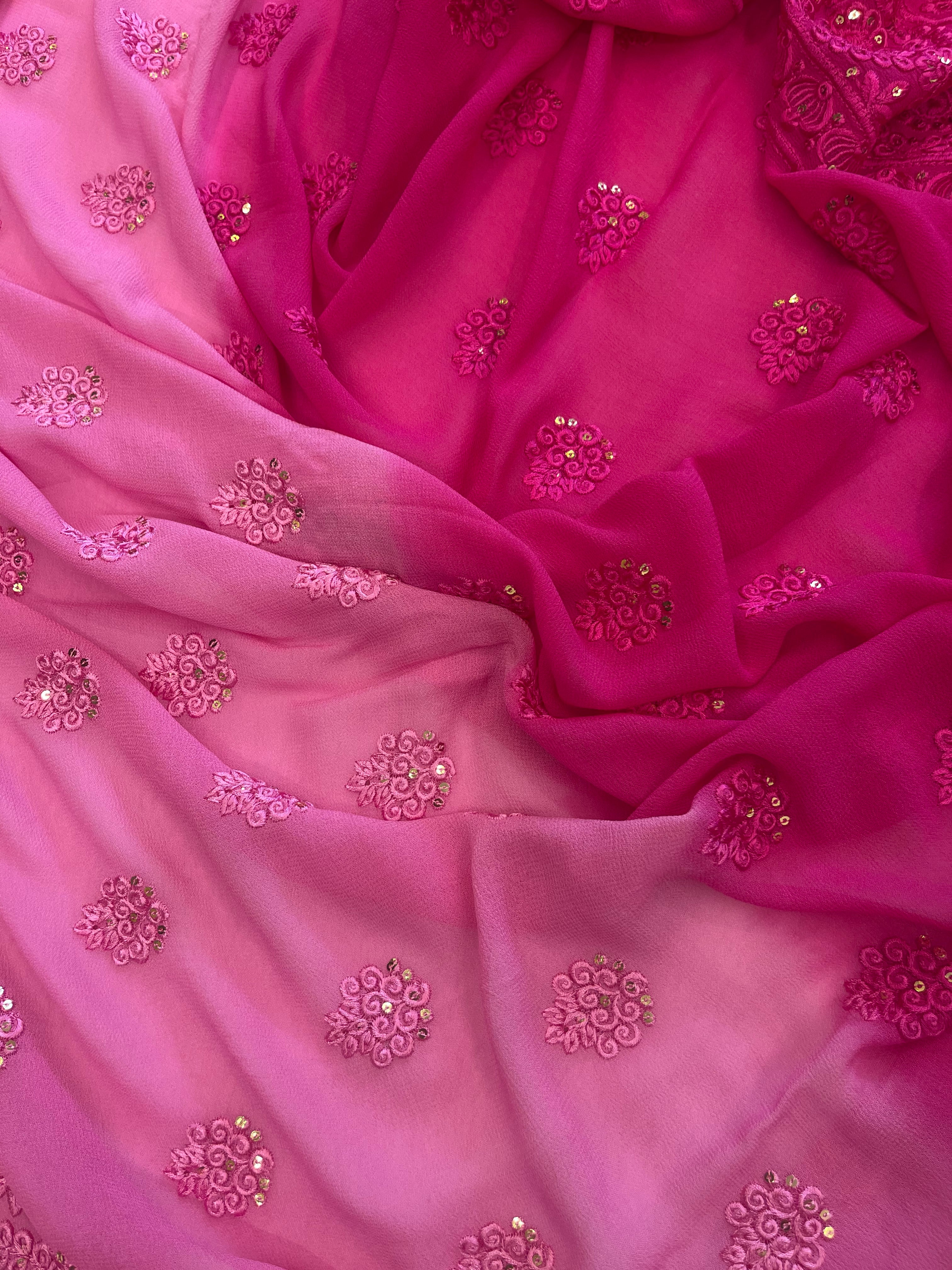 Rigalika Pastel Pink Saree