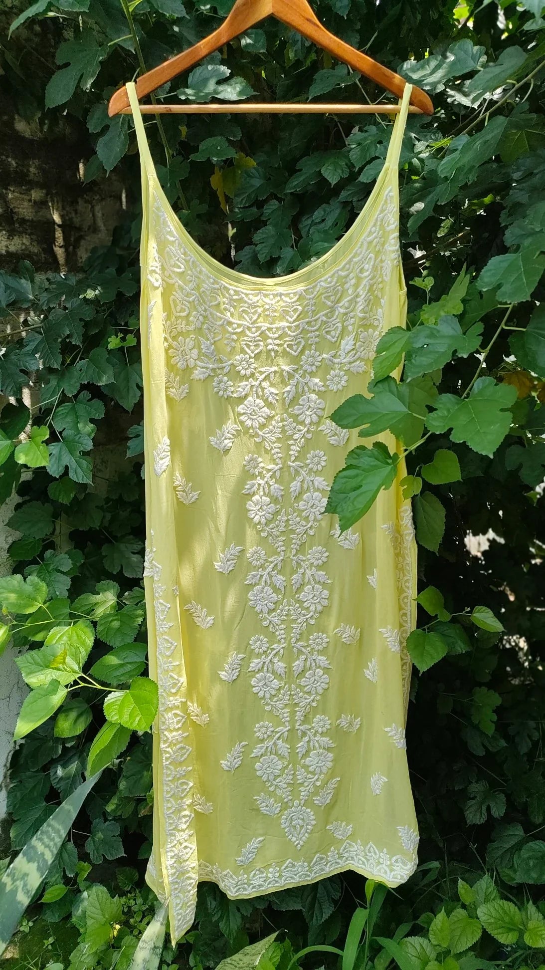 Noori Pastel Yellow Cotton Kurta