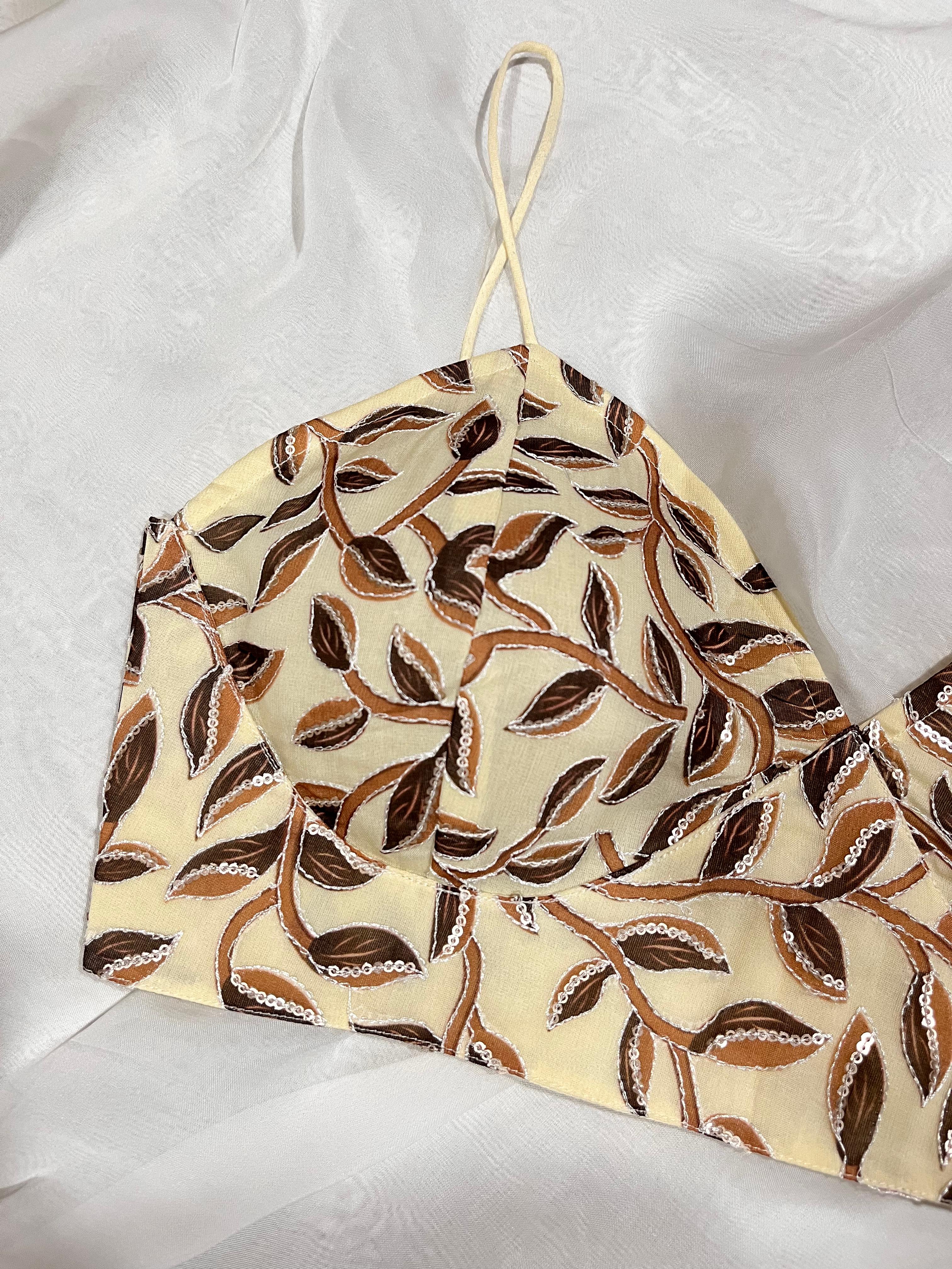 Petals & Ivory Blouse