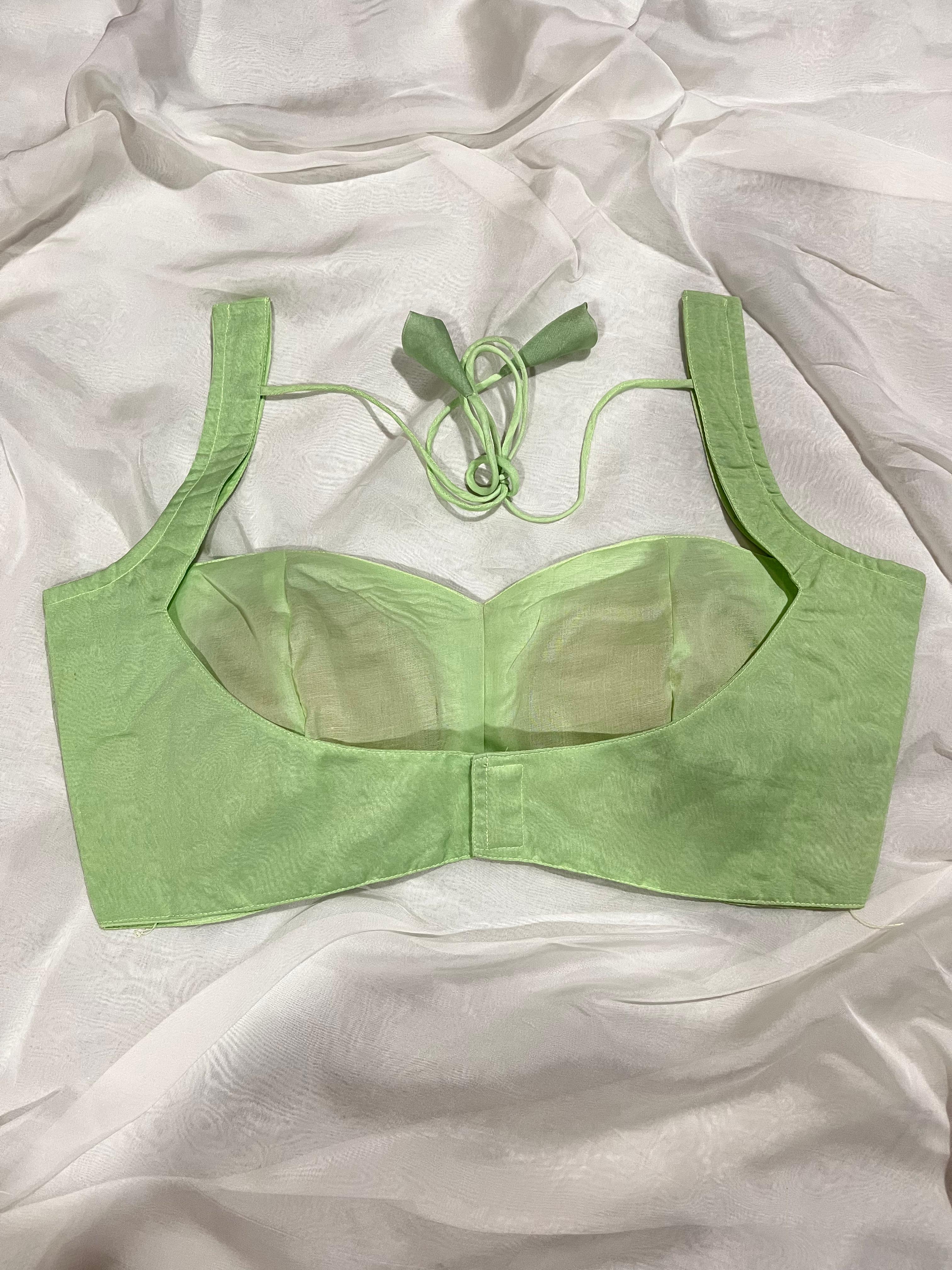 Kashish Mint Green Blouse