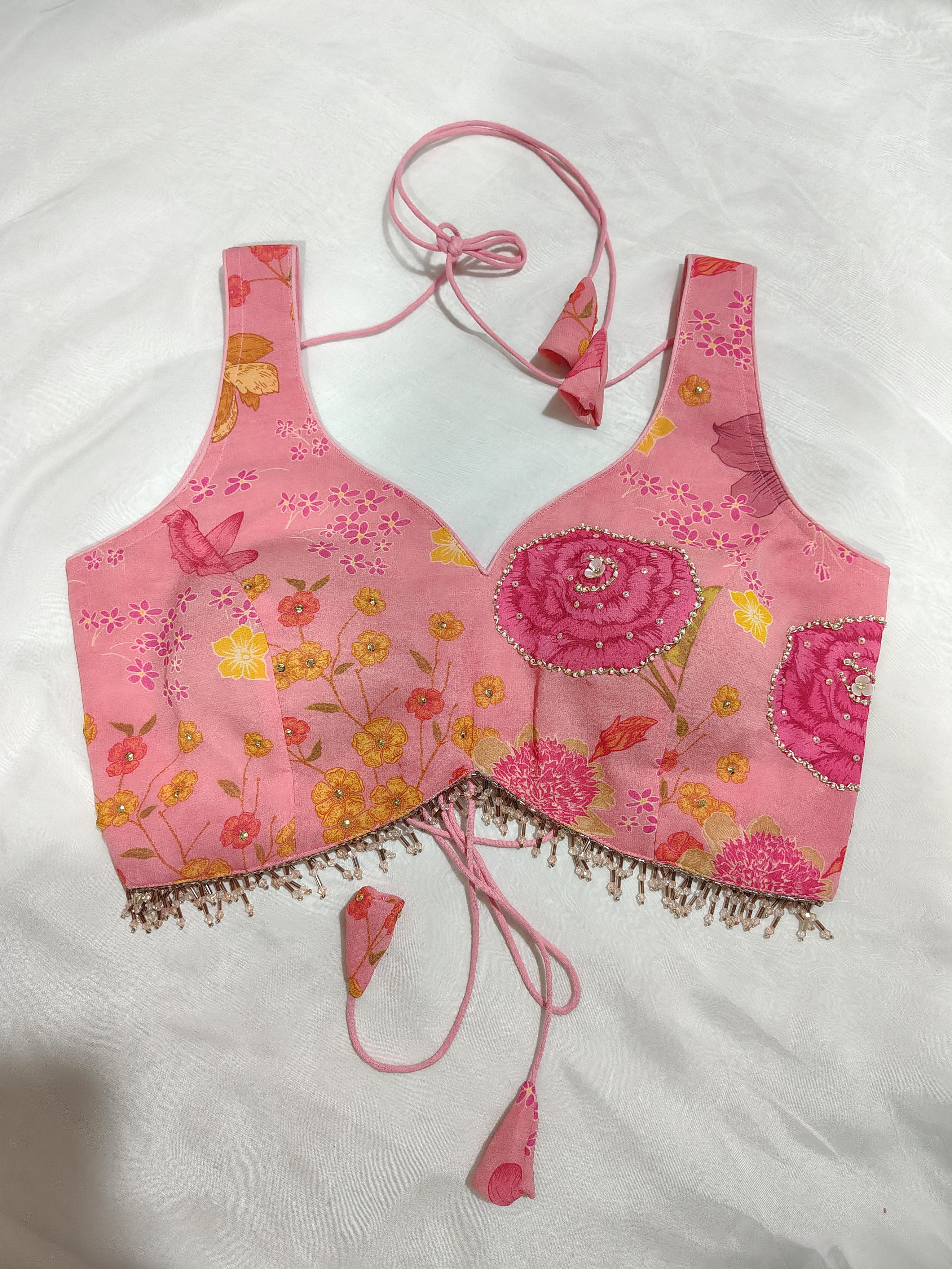 Zehra Baby Pink Blouse