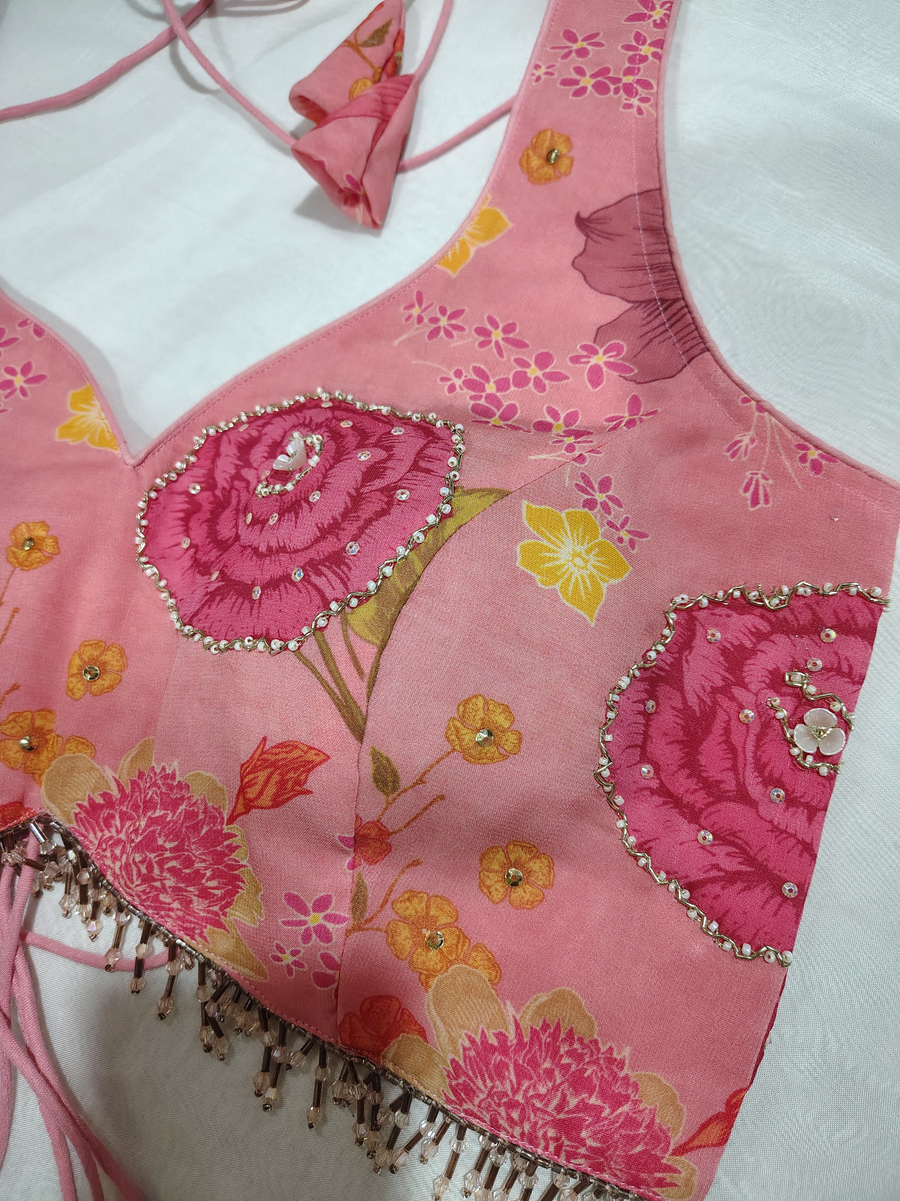 Zehra Baby Pink Blouse