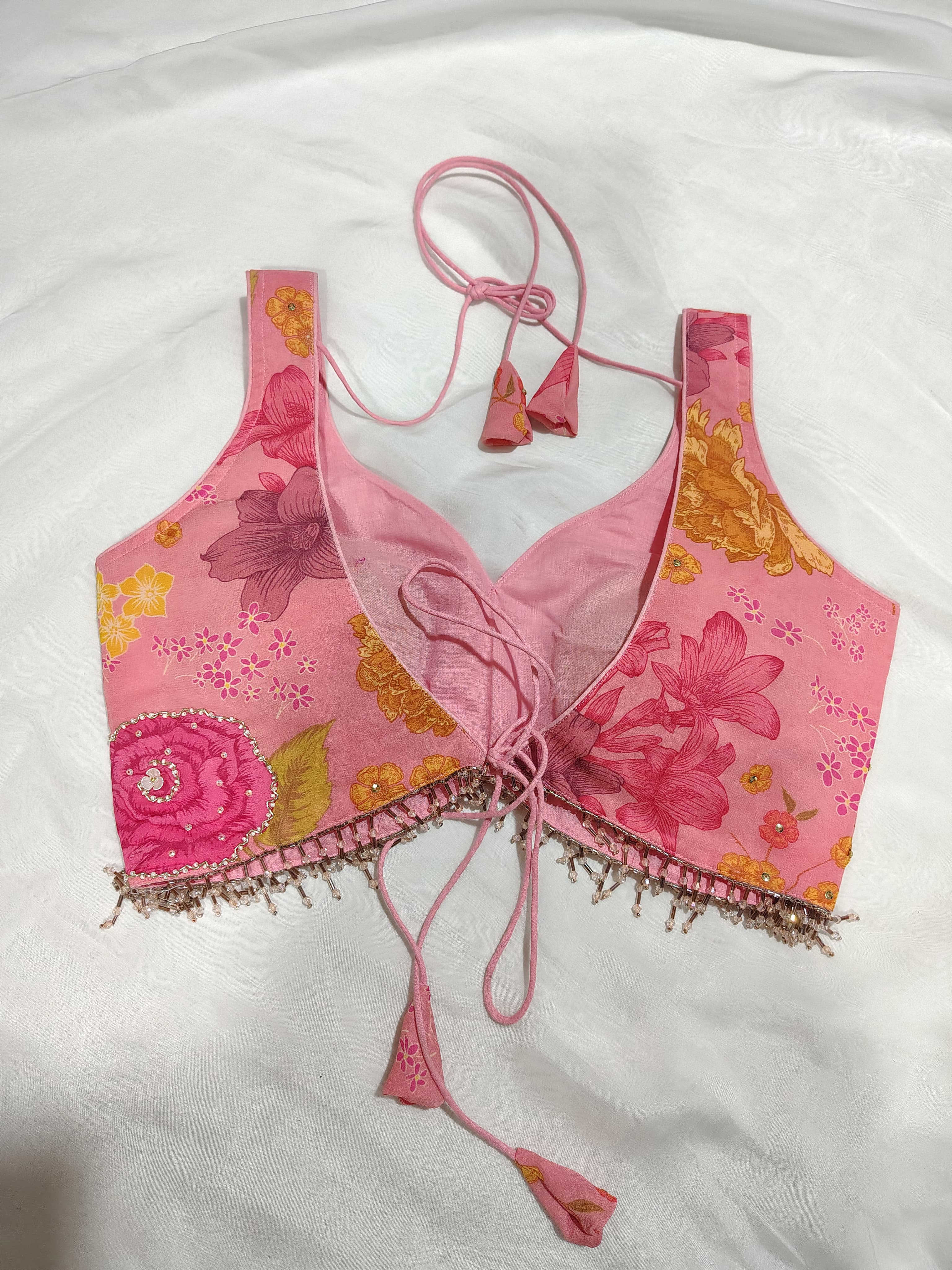 Zehra Baby Pink Blouse