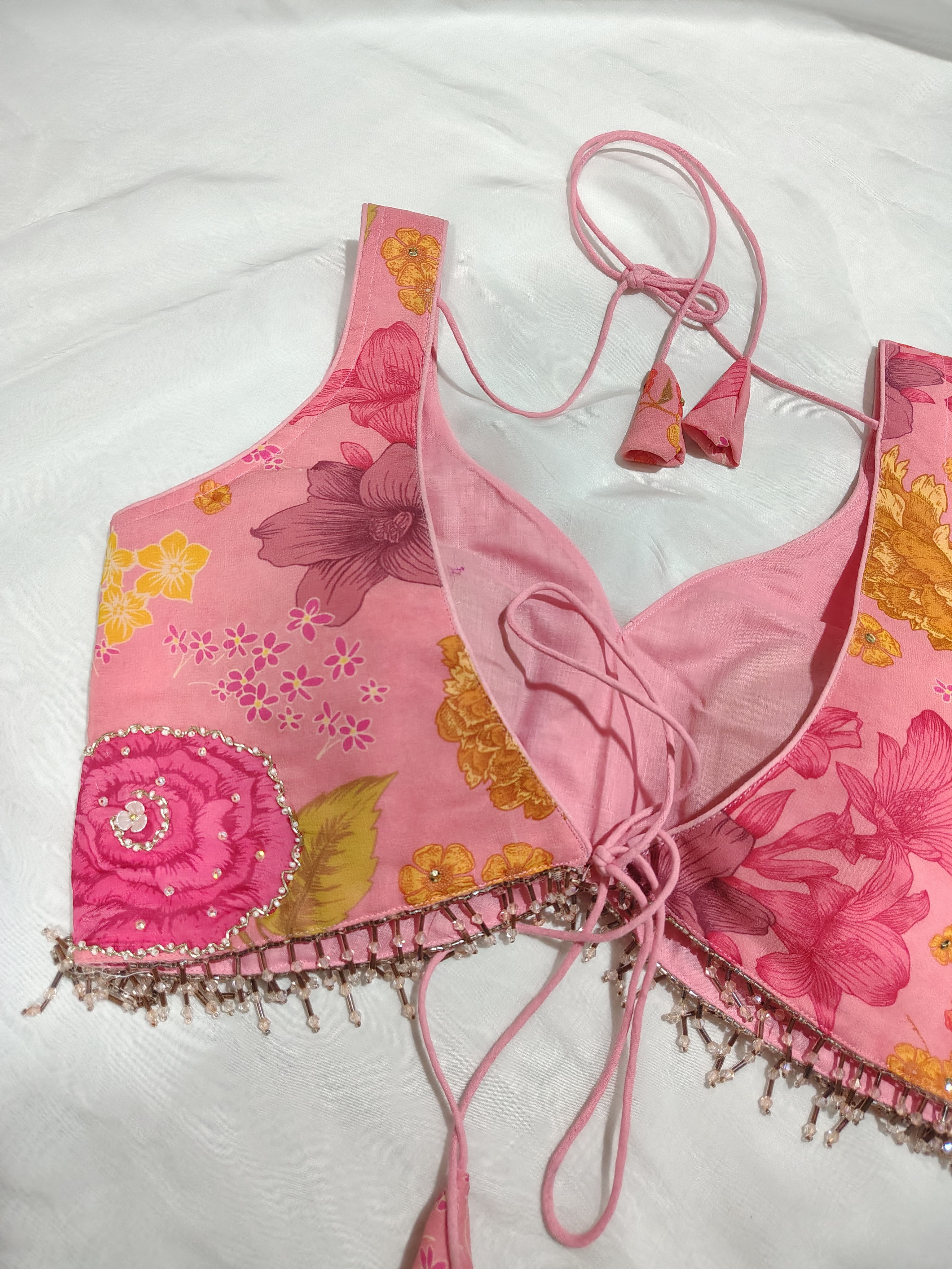 Zehra Baby Pink Blouse