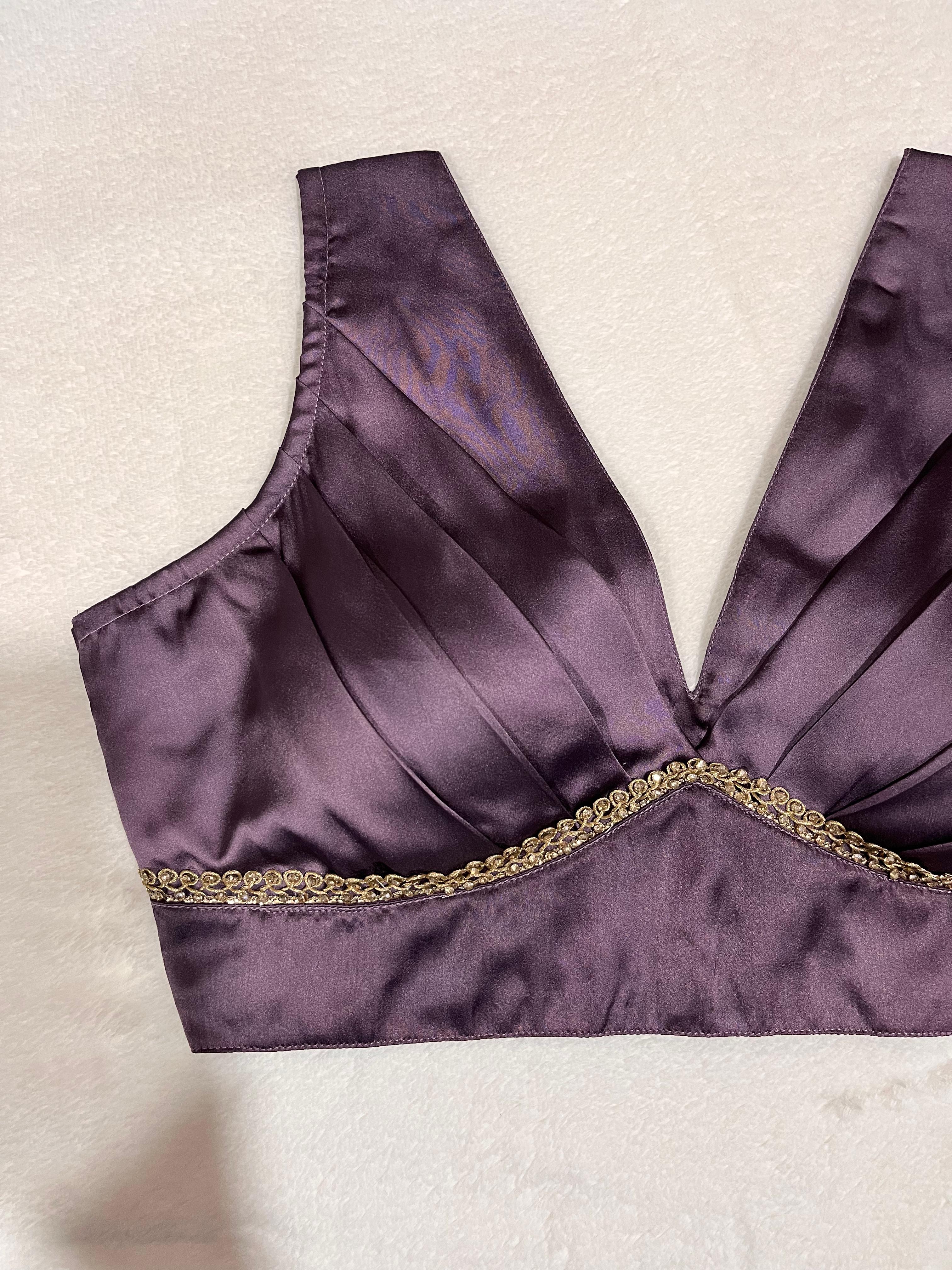 Mandakini Lavender Blouse